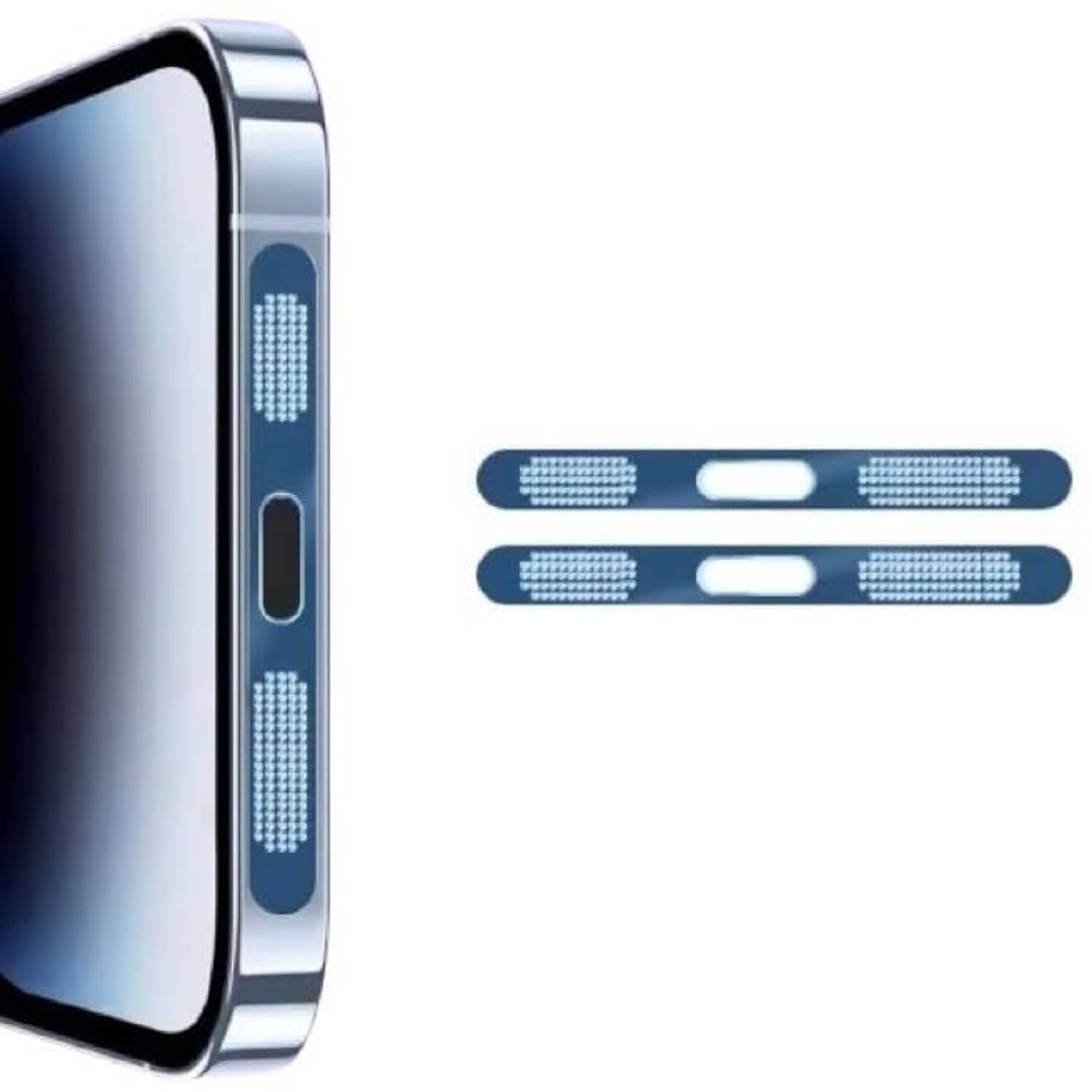 A3sprime Speaker Case Cover for Apple iPhone 15 Pro |Anti Dustproof Speaker Guard Protector|