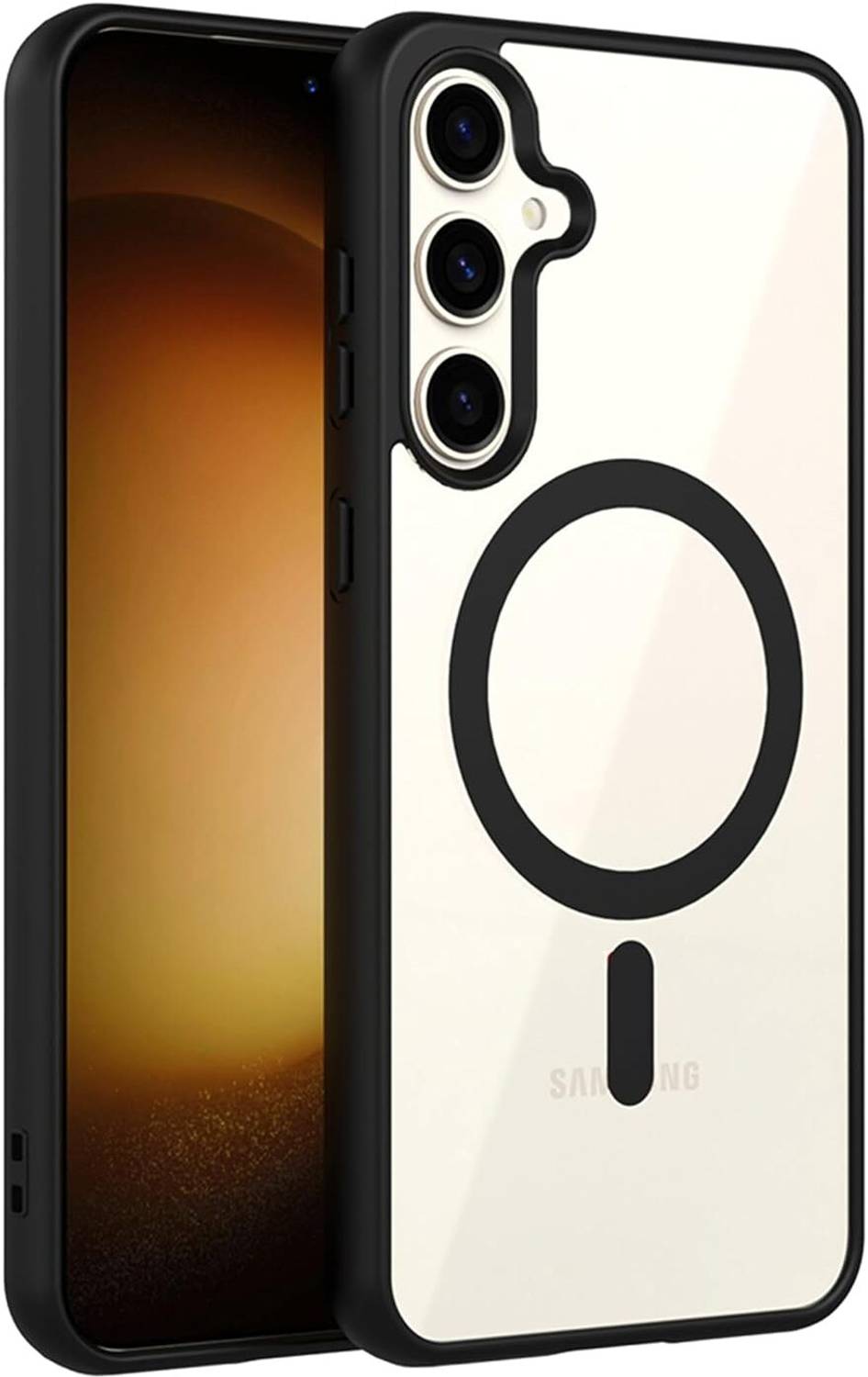Cermarise Back Cover for Samsung Galaxy F17 5G Black - Image 1