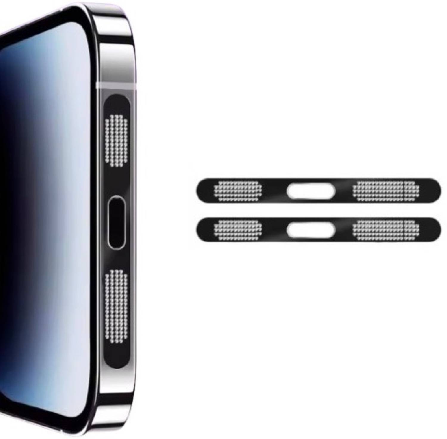 A3sprime Speaker Case Cover for iPhone 16 Plus, |Anti Dustproof Scratch Resistant Speaker Guard Protector|
