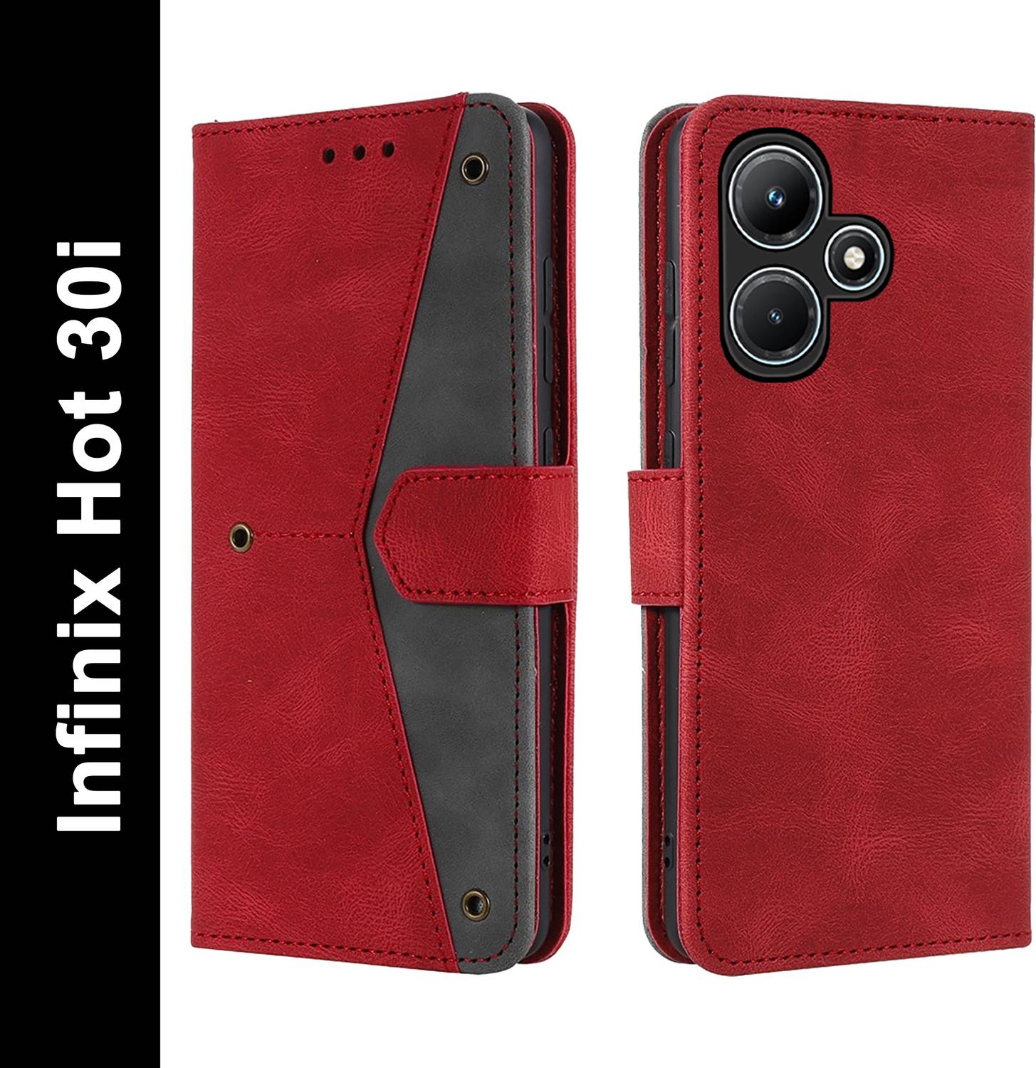 Autofocus Flip Cover for Infinix Hot 30i