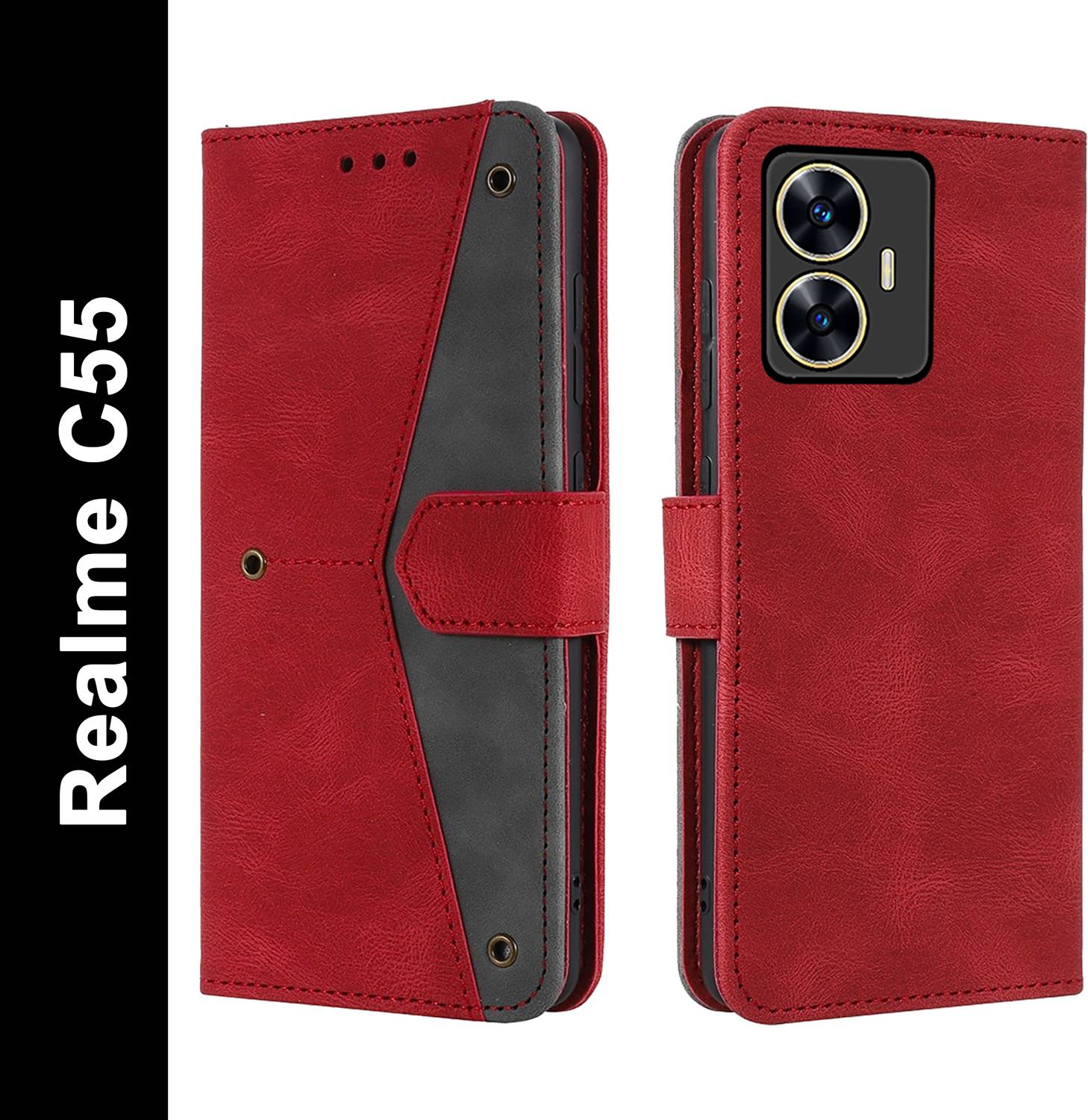 Autofocus Flip Cover for Realme C55