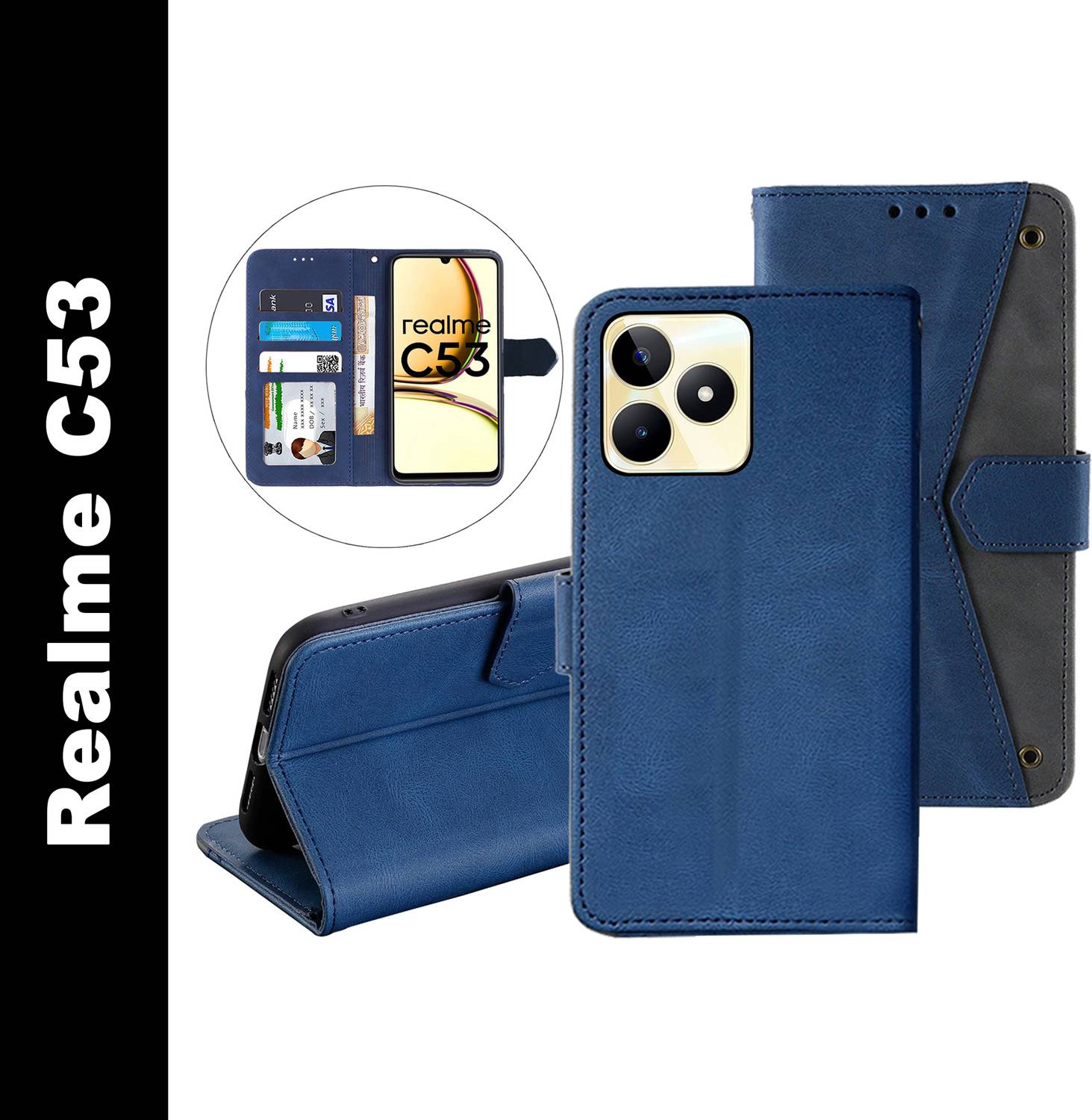 Autofocus Back Cover for Realme C53, Realme C51