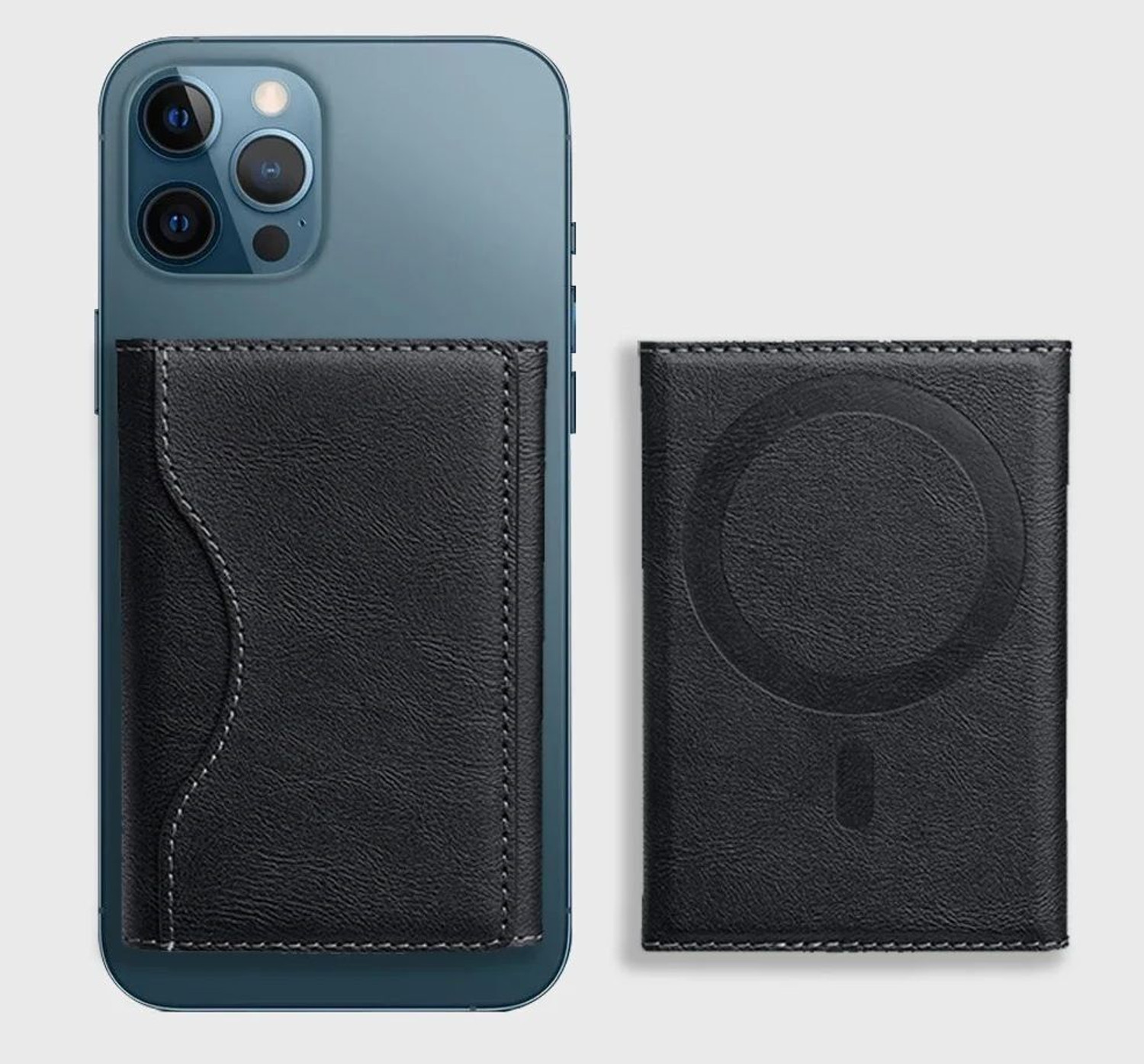 Image of Clickcase Wallet Case Cover for Apple iPhone 17 /16 /15 /14 /13 /12 Series,Magnetic Closure, Card Holder.Magsafe