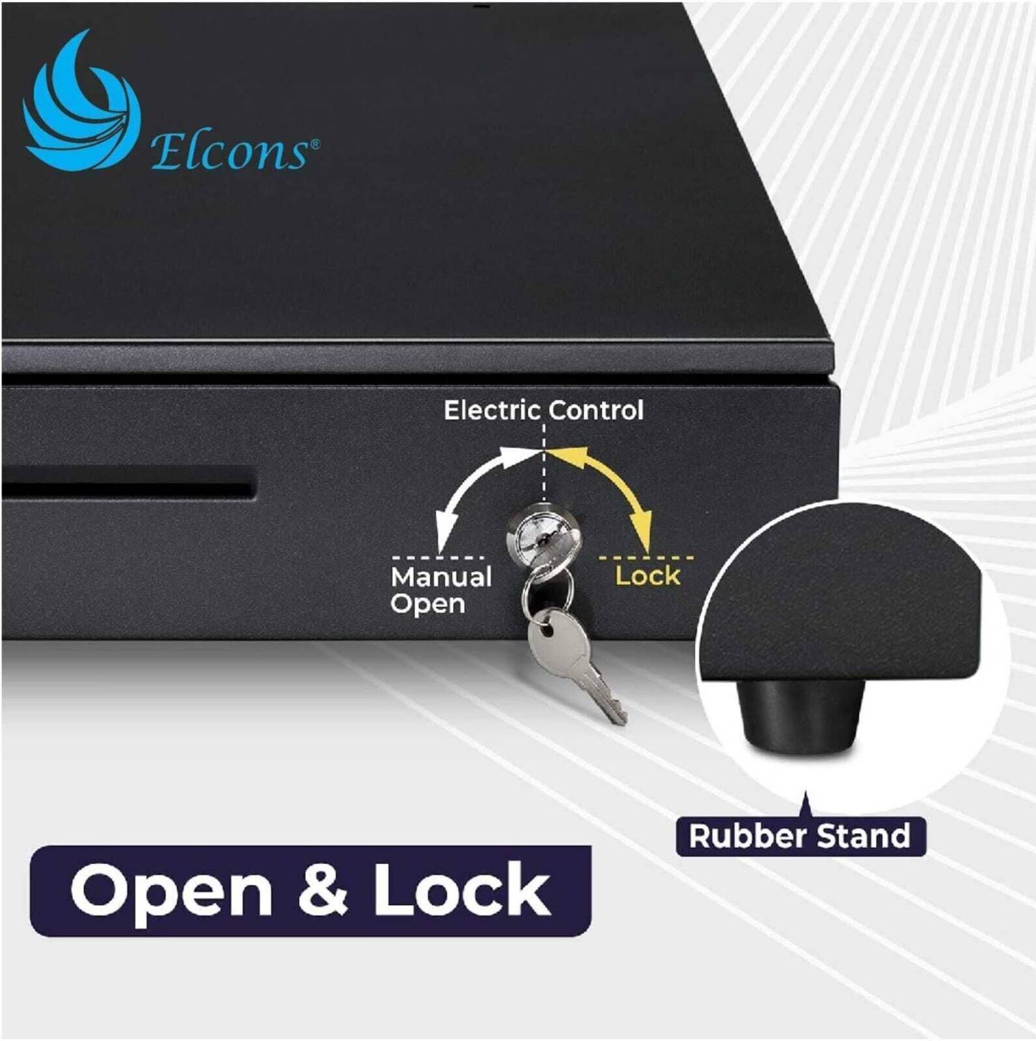 ELCONS N-10 Cash Drawer Cash Box - Image 1
