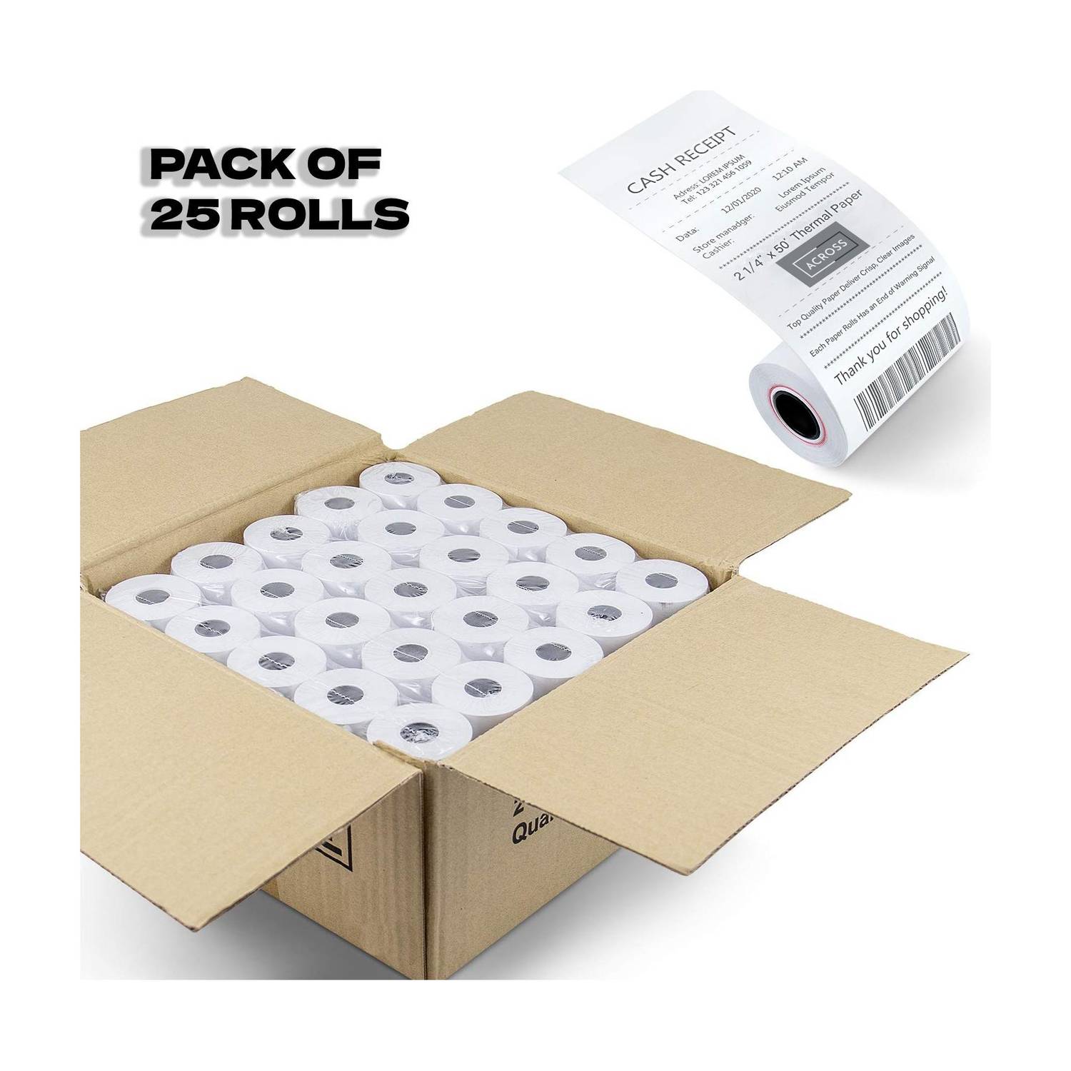 ACROSS ath5725 Thermal Cash Register Paper