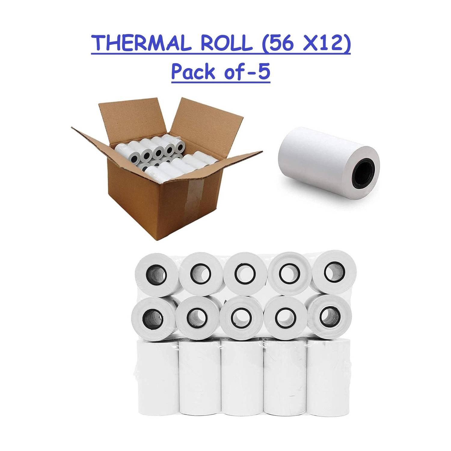 Appukids THERMAL ROLL (56 X12) Thermal Cash Register Paper