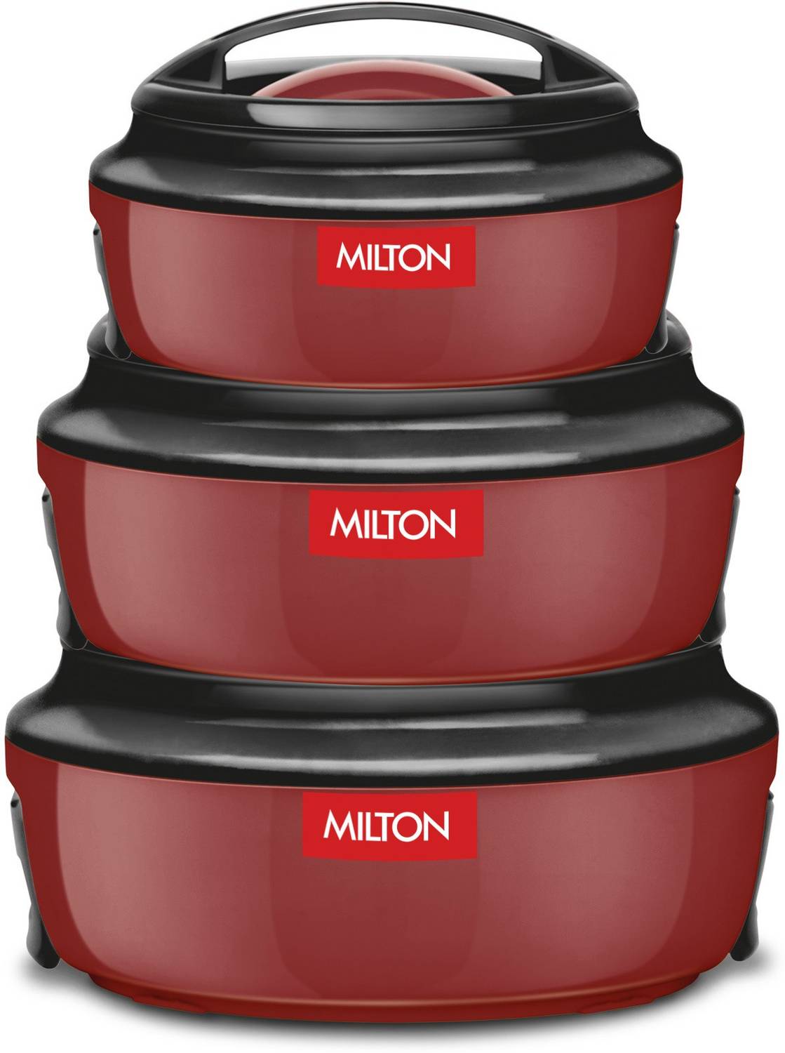 MILTON Ernesto Jr. 3-Pack Thermoware Casserole Set Pack of 3 - Image 2