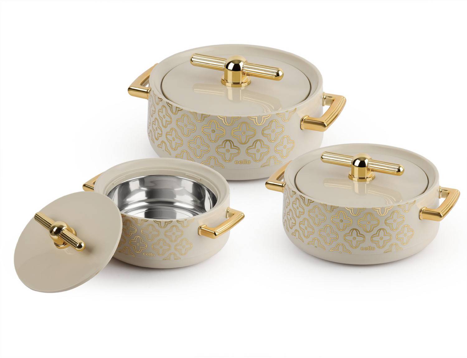 cello Jewel NX Inner Steel Insulated Hot Pot for Roti, Chapati
