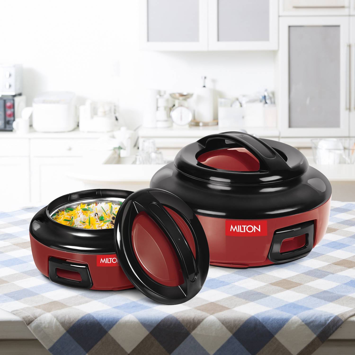 MILTON Ernesto Jr. 3-Pack Thermoware Casserole Set Pack of 3 - Image 5