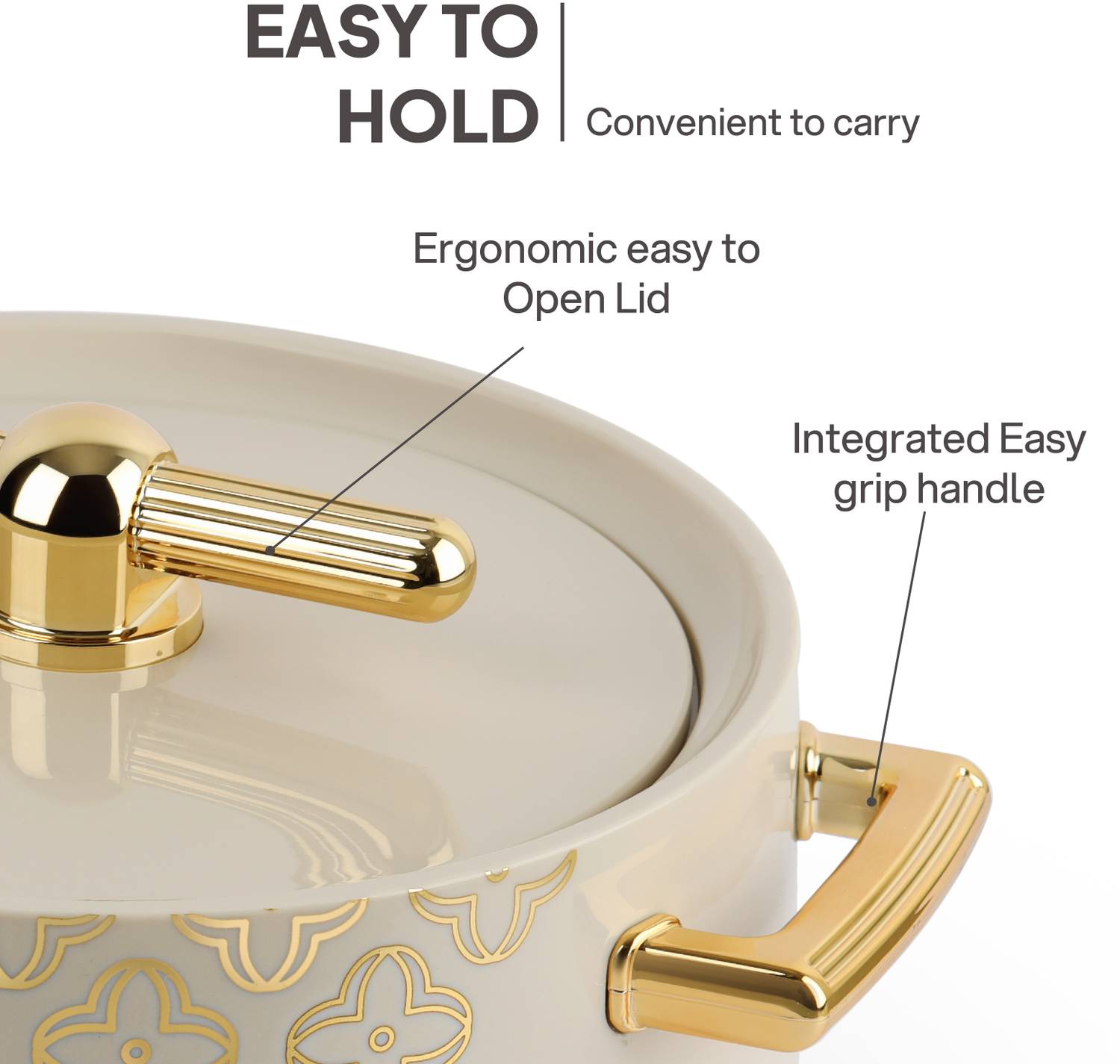 cello Jewel NX Inner Steel Insulated Hot Pot for Roti, Chapati