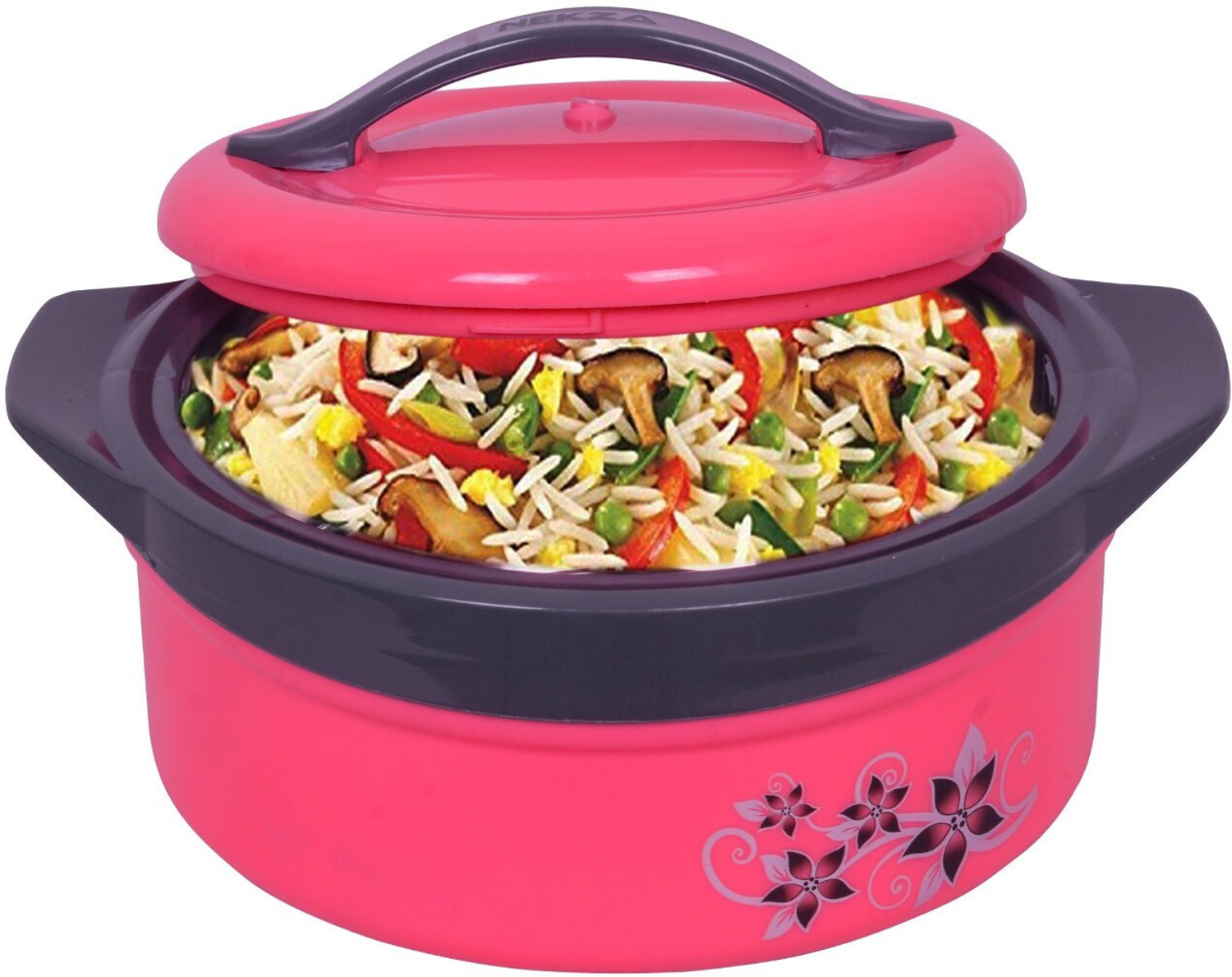 Image of Raghunandan Insulated Inner Steel Casserole | BPA Free | Food Grade | Hot Box For Roti Thermoware Casserole