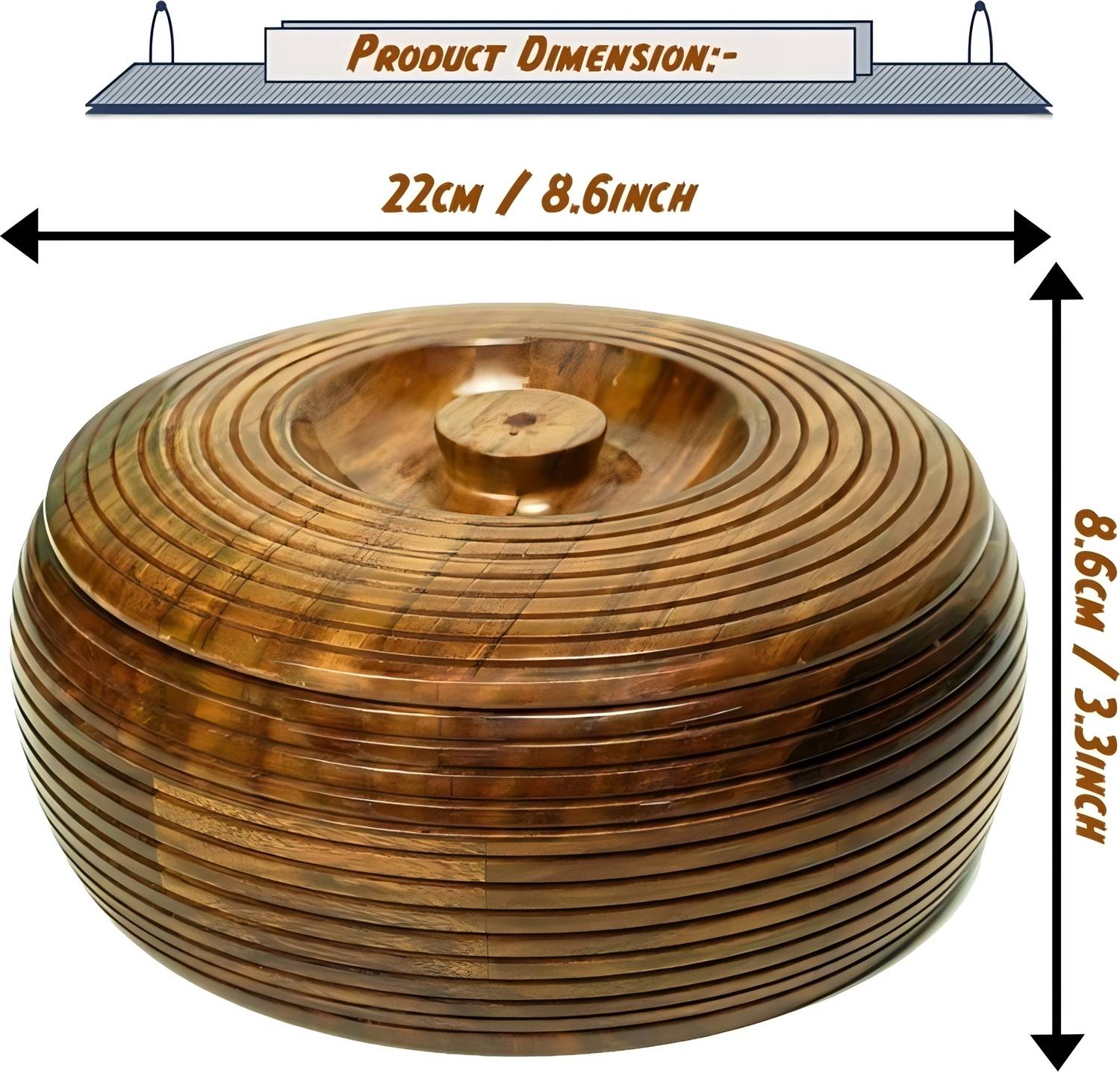 ANTIQUECRAFTS Serve Casserole