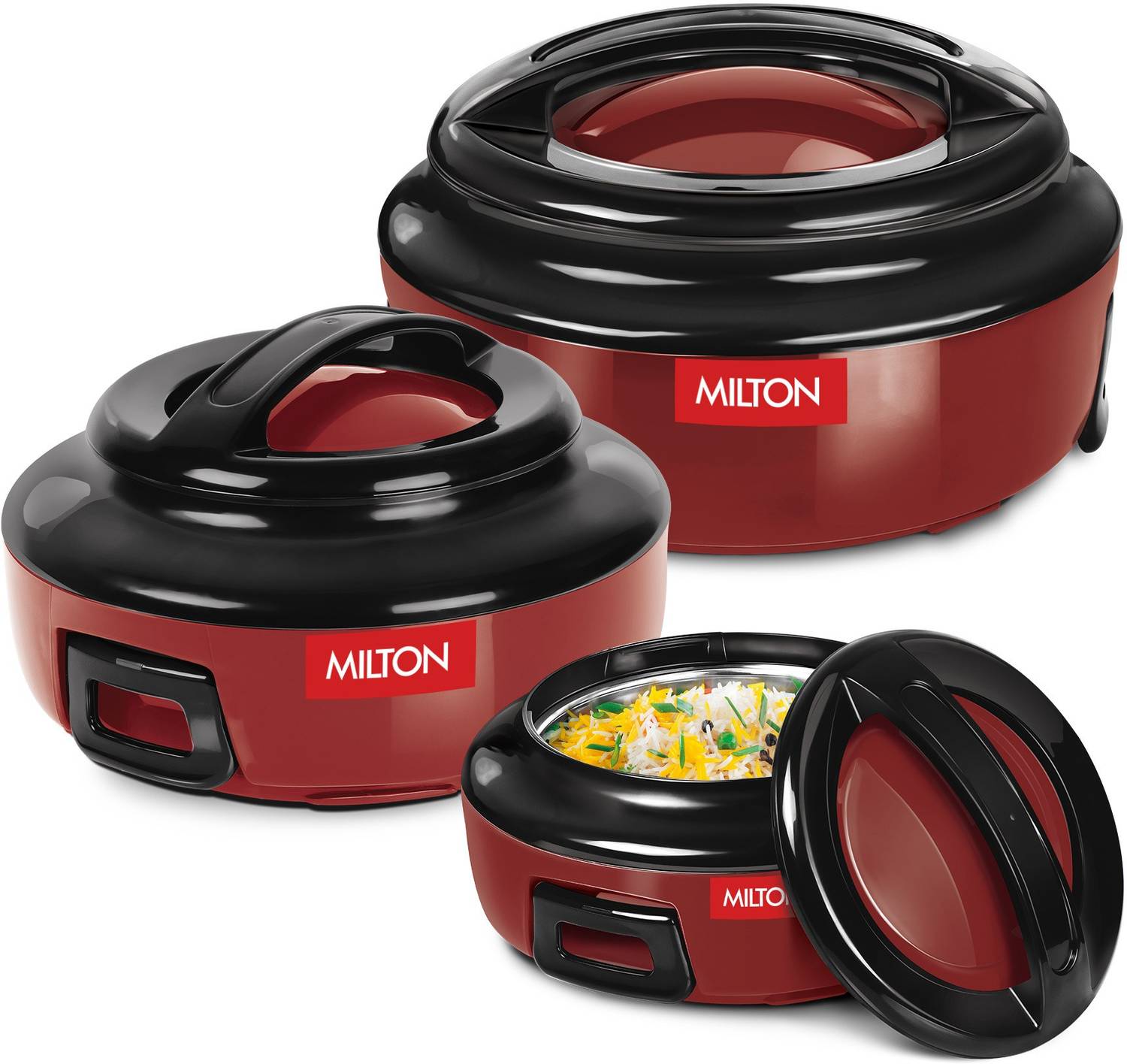 MILTON Ernesto Jr. 3-Pack Thermoware Casserole Set Pack of 3 - Image 1