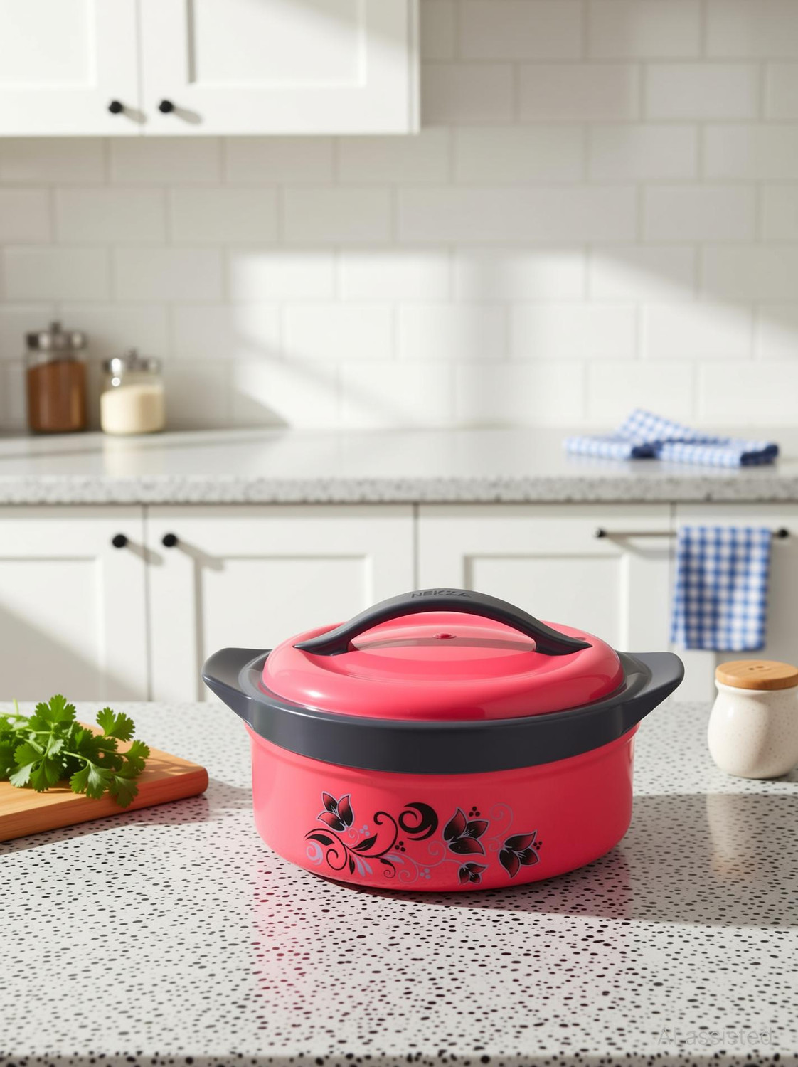 Image of Raghunandan Insulated Inner Steel Casserole | BPA Free | Food Grade | Hot Box For Roti Thermoware Casserole
