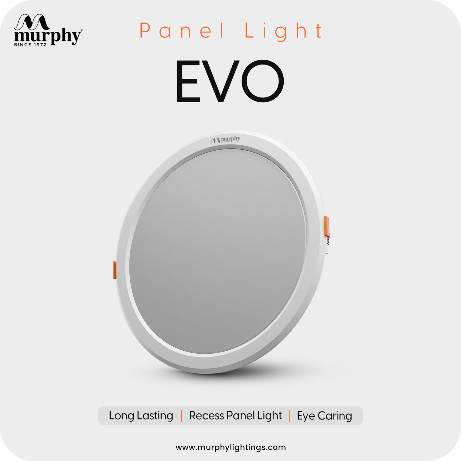 Image of MURPHY 10W EVO 3-in-1 LED Panel (Cool White /Warm White /Natural White, Pack of 6) Ceiling Light Ceiling Lamp