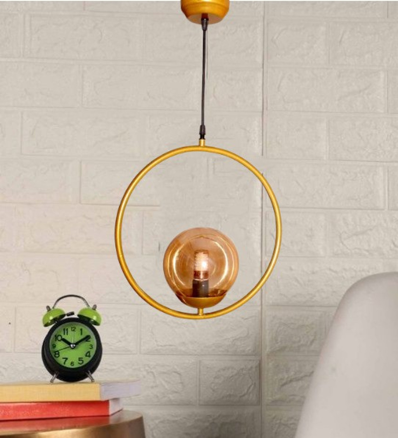 Image of CARSTEN RG101 LUSTER GLASS Pendant Light, Hanging Light /, Ceiling Light for Home Decor Pendant Lamp Ceiling Lamp