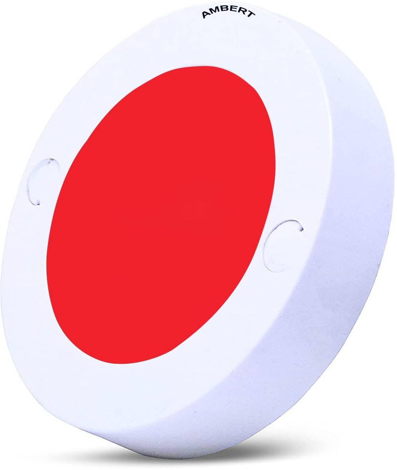 ambert 3W LED Ceiling Light Red Color (1 Piece) for Home, Bedroom, and Decorative Light Ceiling Light Ceiling Lamp