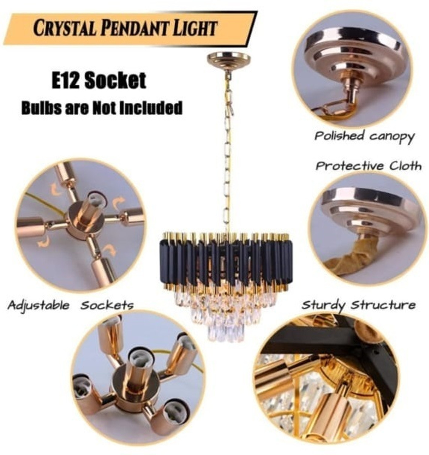 Image of Adwait Chandelier Ceiling Lamp