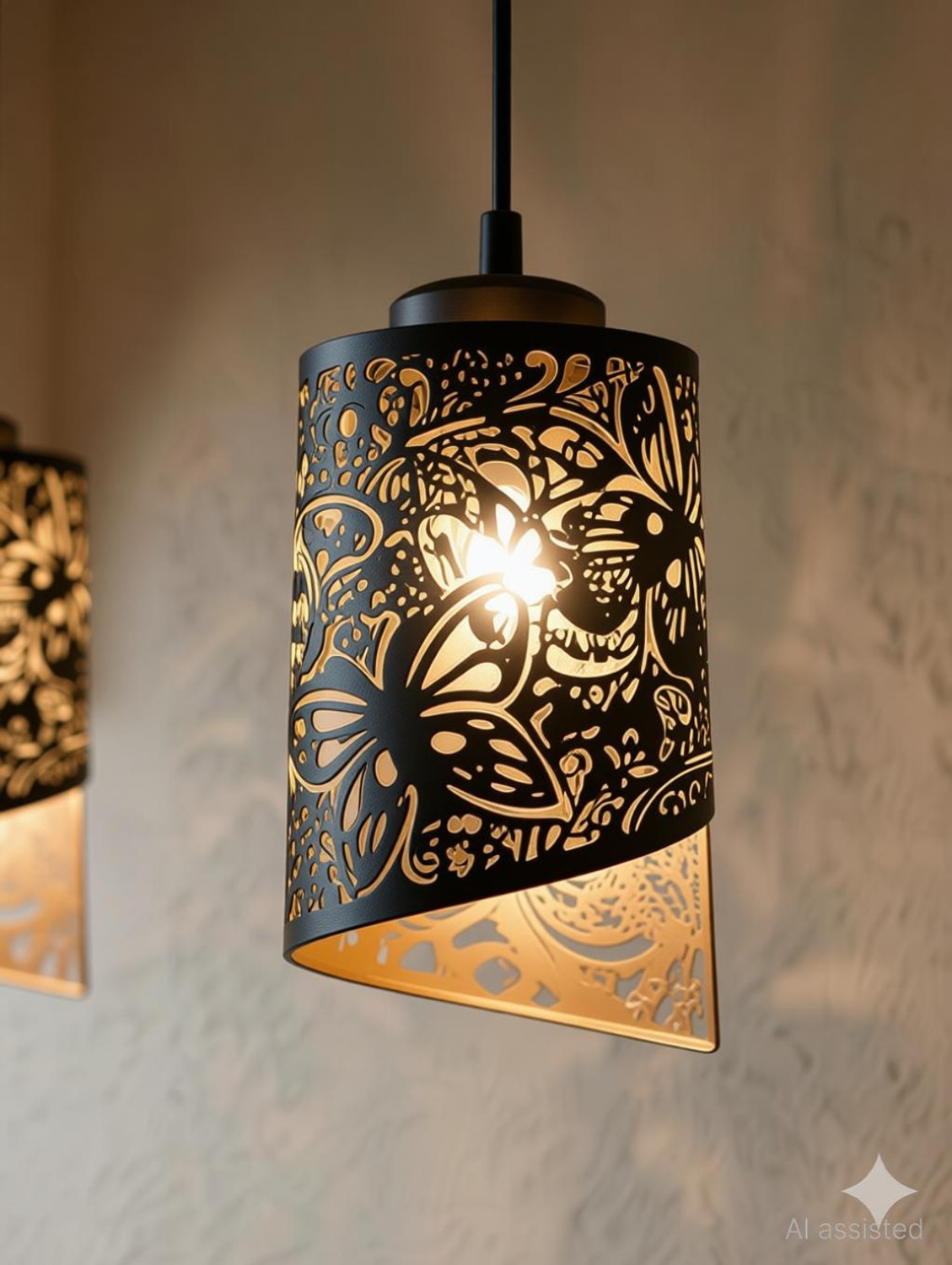 Image of DECORLIA EMPORIO Combo of 4 Pendants Ceiling Lamp
