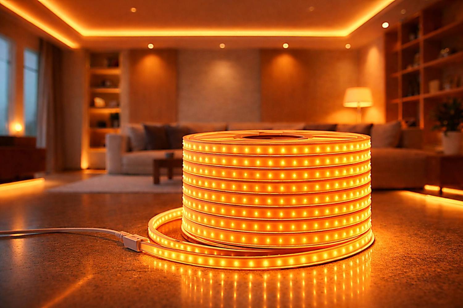 Hybrix LED Cove Light (04 Mtr) Waterproof Strip Light (120 LED Per