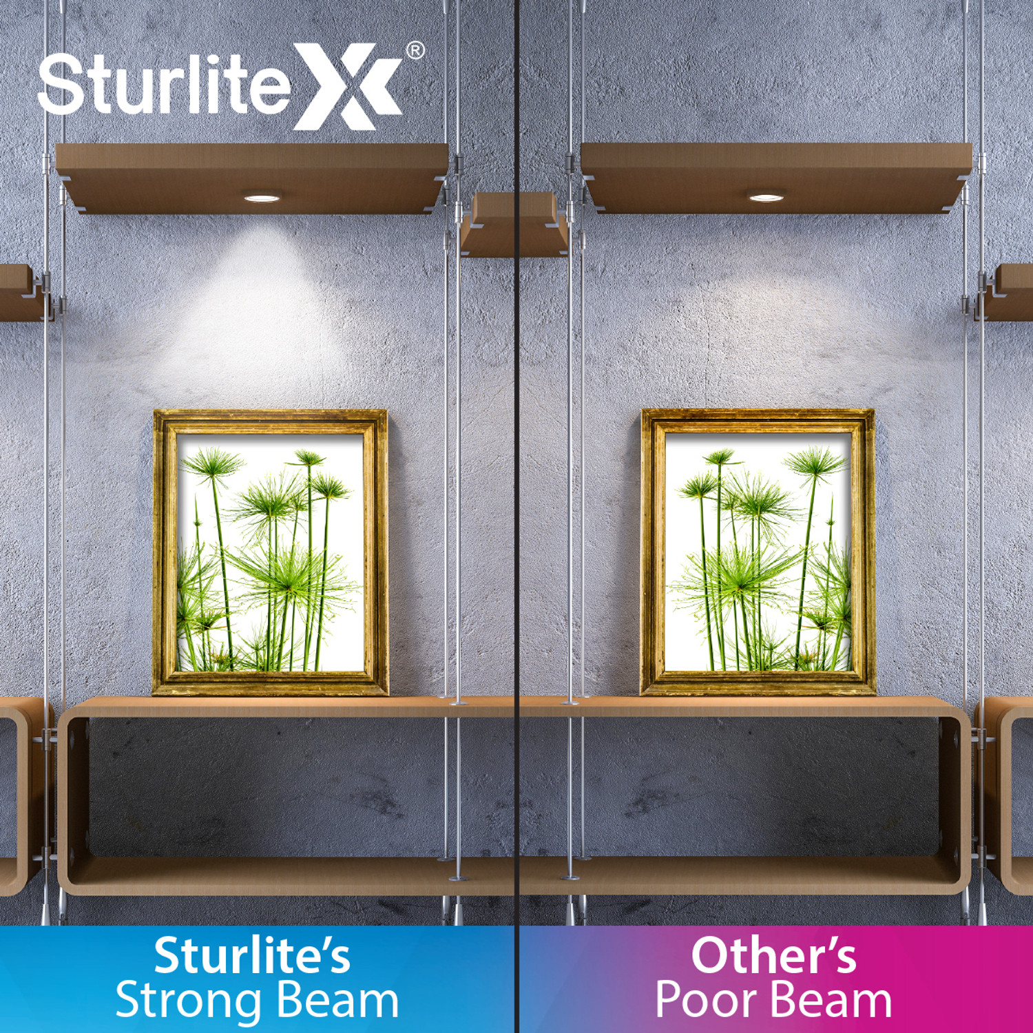 Image of Sturlite Eva Spotlight with CRI Tech - (Pack of 10) Recessed Ceiling Light Ceiling Lamp