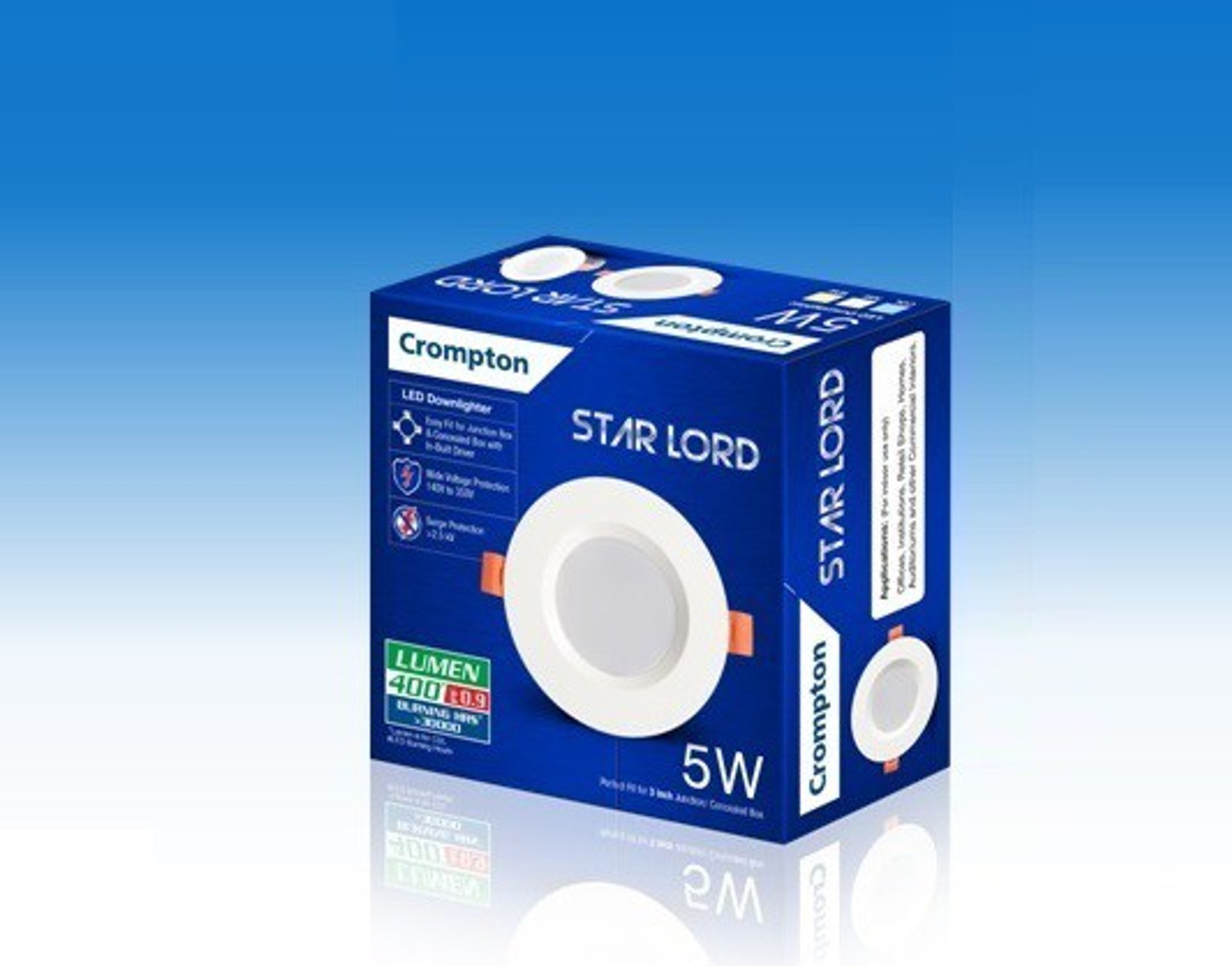 Image of Crompton Recessed Ceiling Light Ceiling Lamp