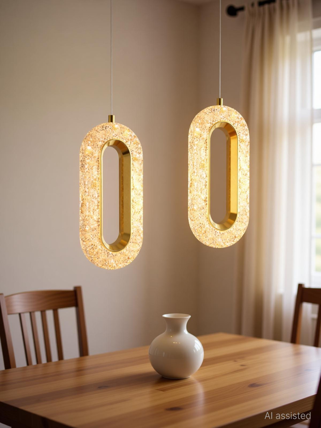 Image of THE UJALAVISTA 1 PIECE HANGING LIGHT FOR LIVING ROOM Pendant Lamp Ceiling Lamp