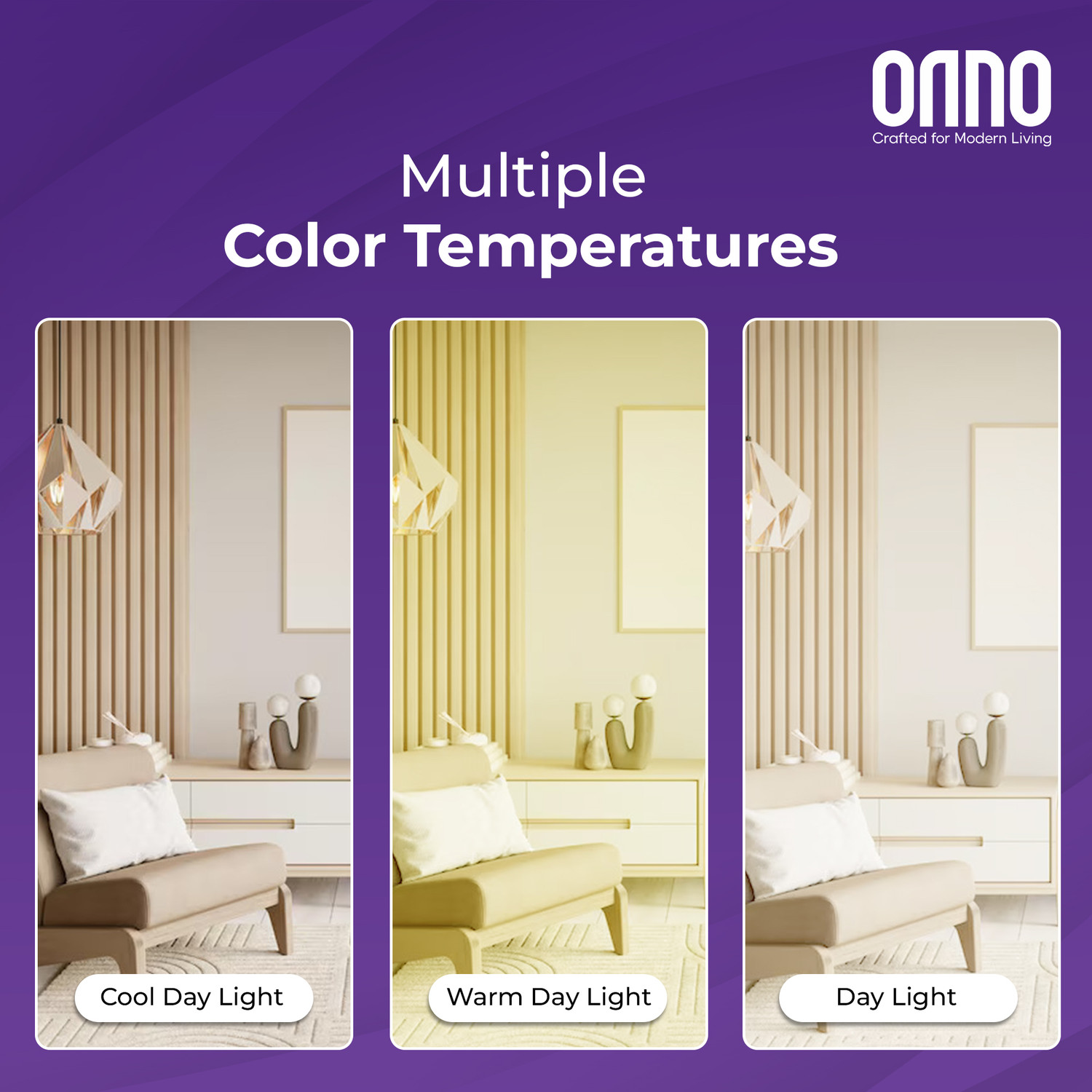 Image of ONNO 3W Striker LED Downlight - Cool White Downlighter Ceiling Lamp (White)
