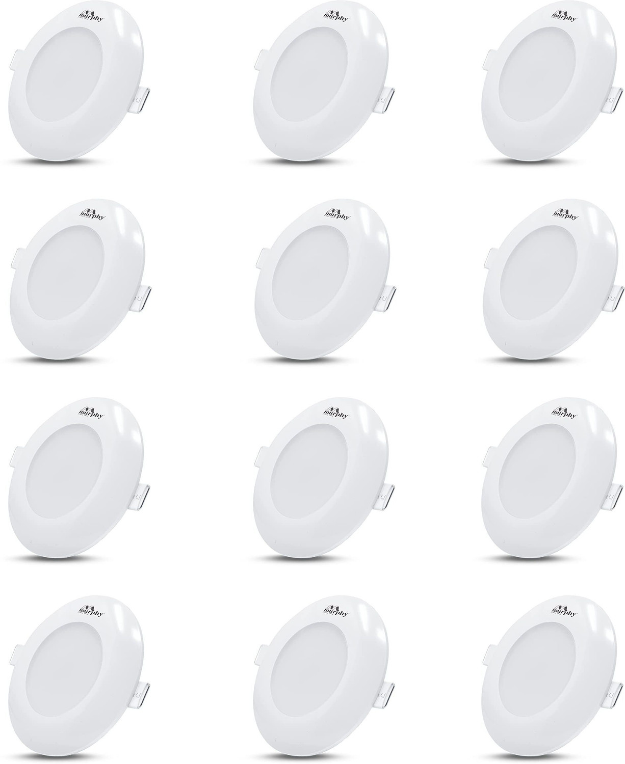 Image of MURPHY 3W Hexa Deep Junction Box LED Down Light (Pack of 12, Blue) Ceiling Light Ceiling Lamp