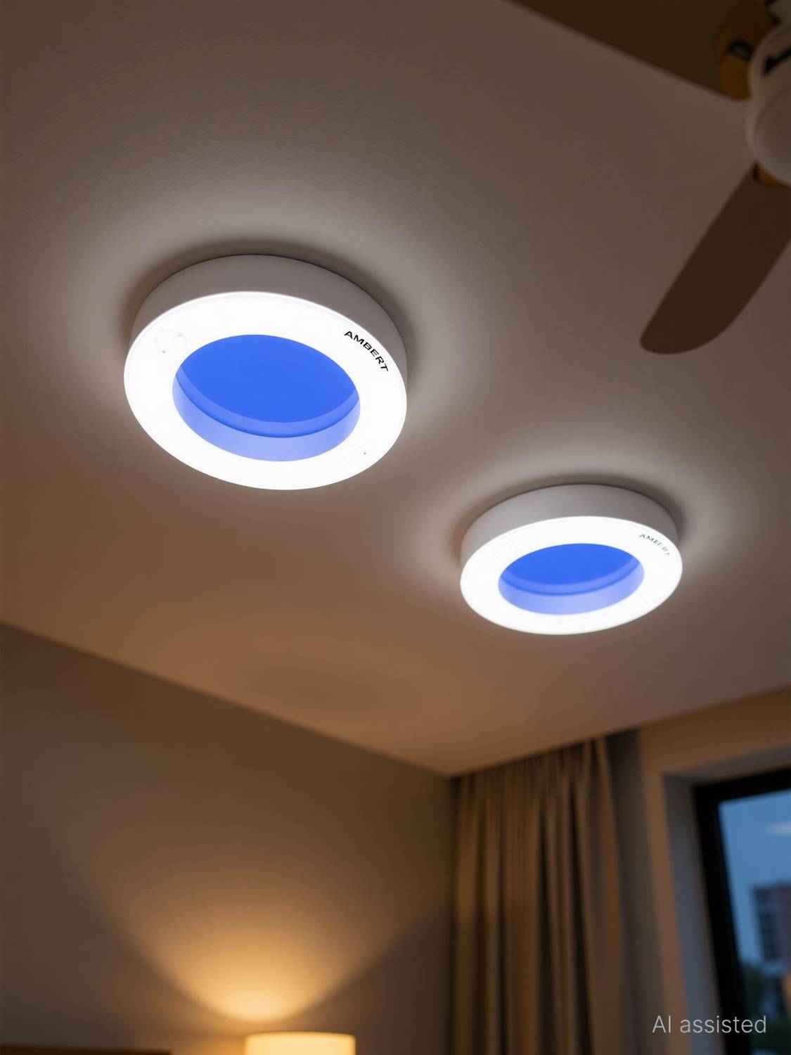 ambert 3watt led ceiling light (blue color) 2 pieces Ceiling Light Ceiling Lamp
