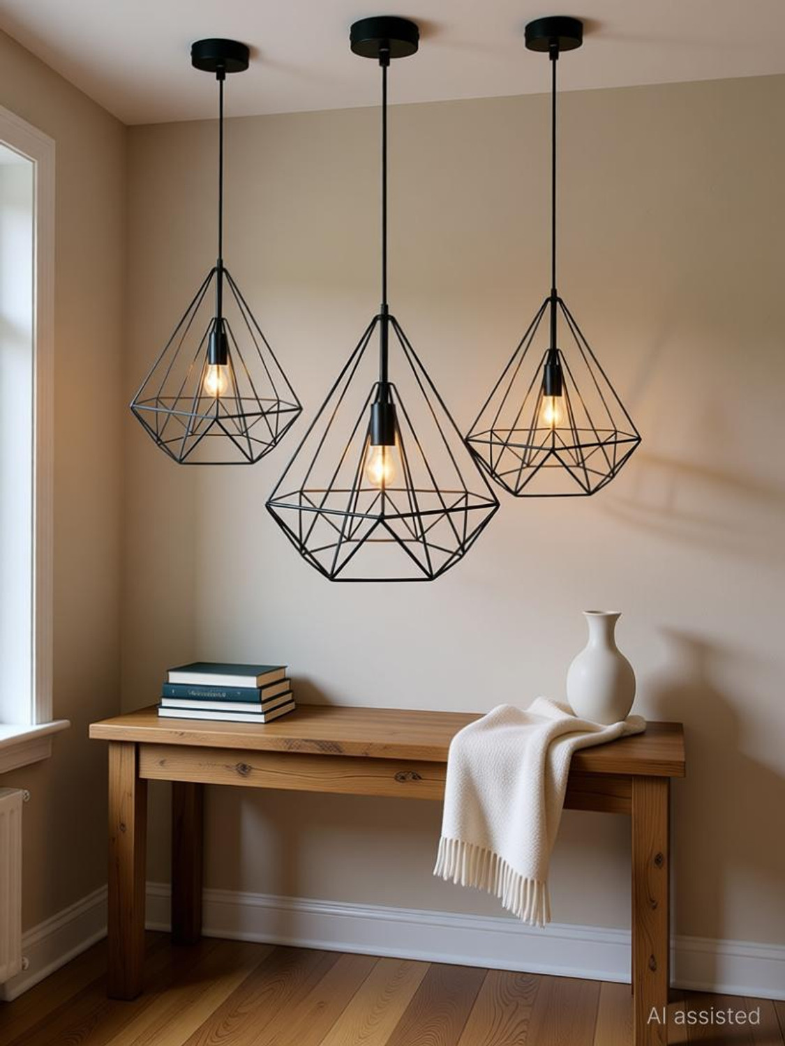 Image of DENICRAAS HANGING Decorative Hanging Lamp /Pendant Lamp /Ceiling Light to decor your Home Chandelier Ceiling Lamp