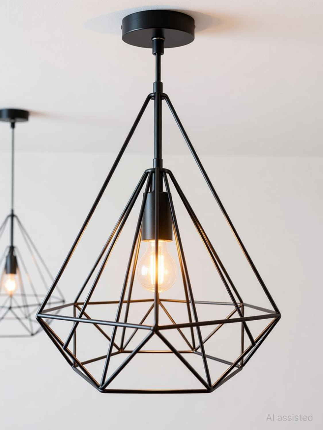 Image of DENICRAAS HANGING Decorative Hanging Lamp /Pendant Lamp /Ceiling Light to decor your Home Chandelier Ceiling Lamp