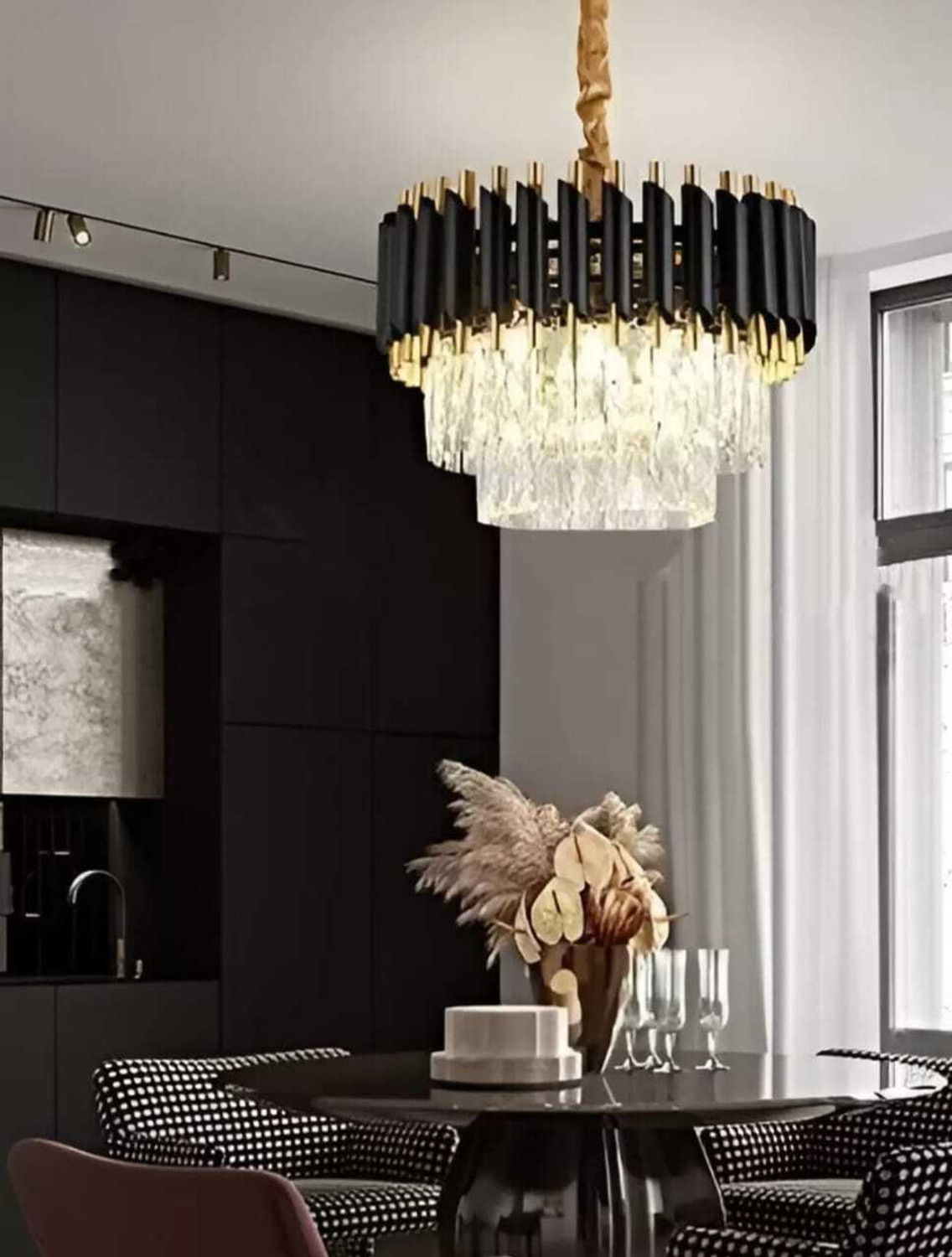 Image of SEETASTIC 300mm Luxury BG chandelier@8 Chandelier Ceiling Lamp