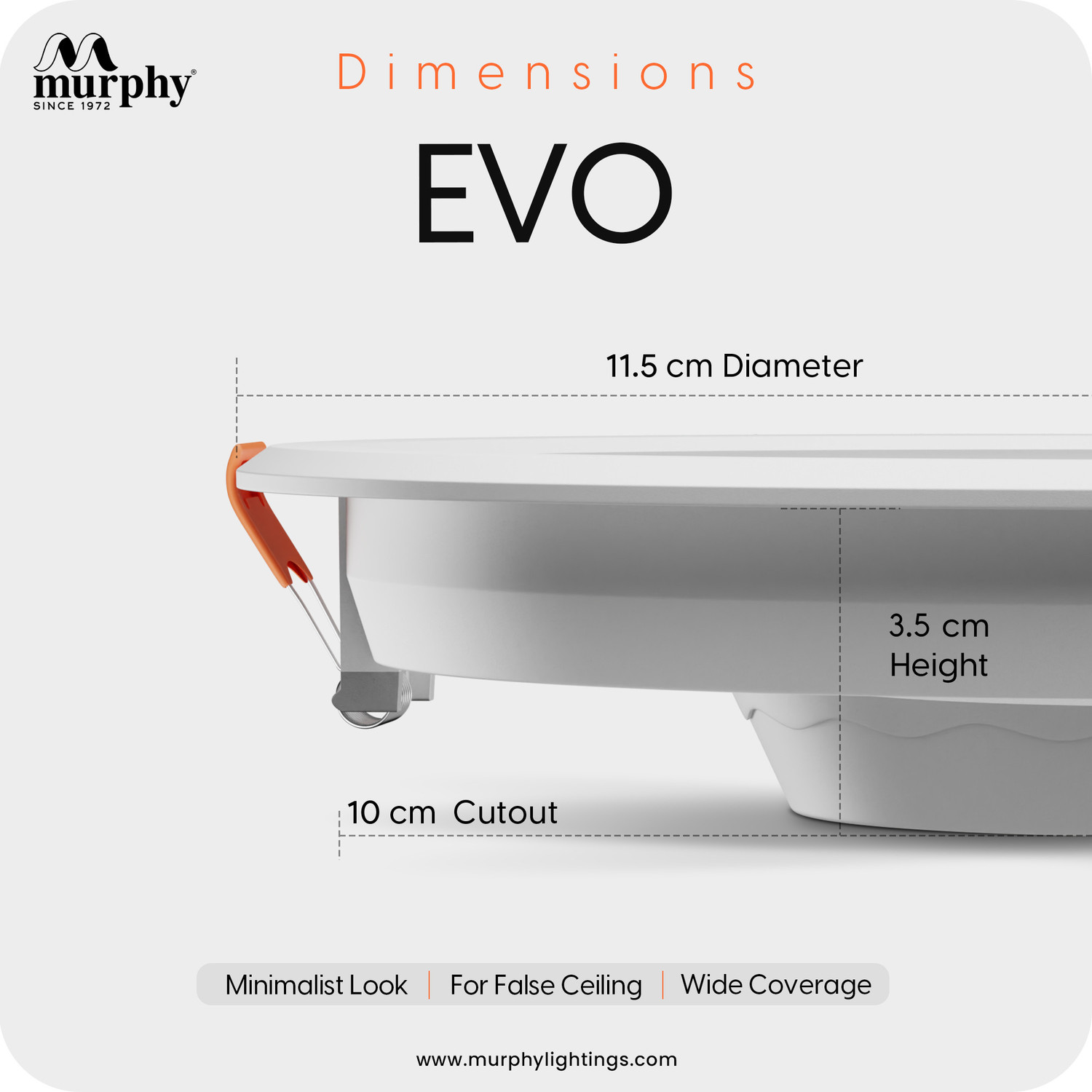 Image of MURPHY 10W EVO 3-in-1 LED Panel (Cool White /Warm White /Natural White, Pack of 6) Ceiling Light Ceiling Lamp