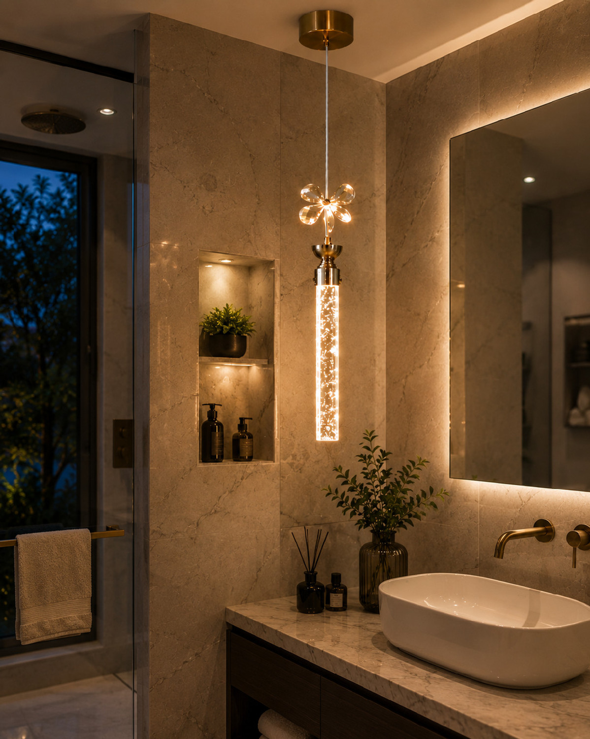 Image of DENICRAAS CRYSTAL HL Ceiling Light Ceiling Lamp