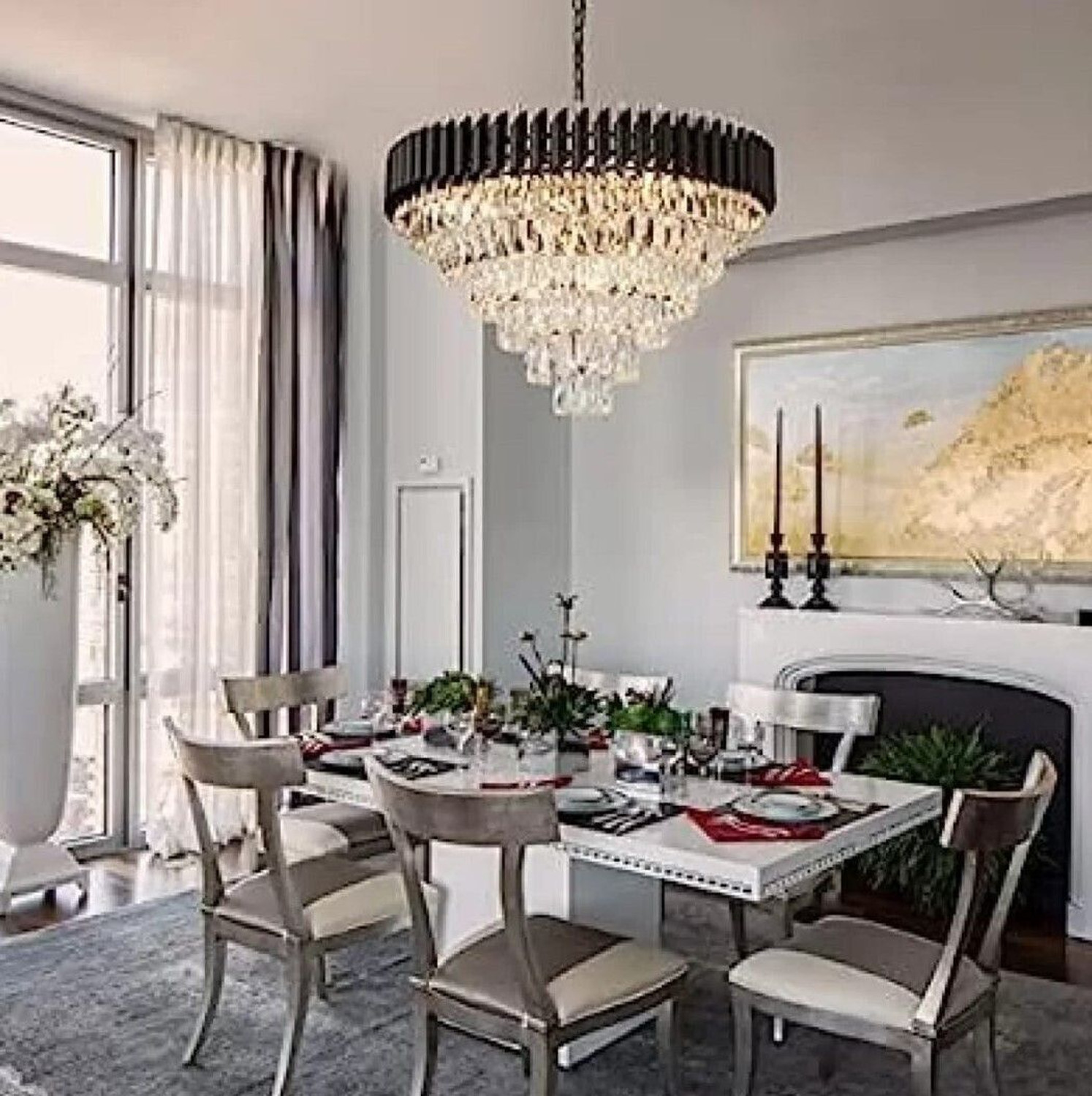 Image of Adwait Chandelier Ceiling Lamp