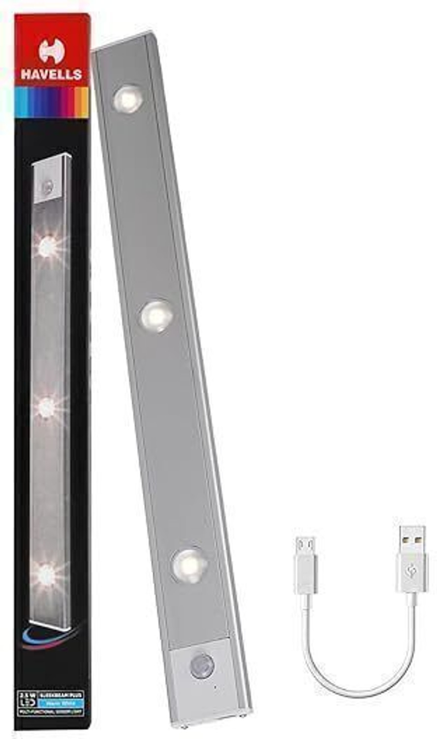 Image of HAVELLS LTS SLEEKBEAM PLUS L 400 MM 2.5W MOTION SENSOR Ceiling Light Ceiling Lamp