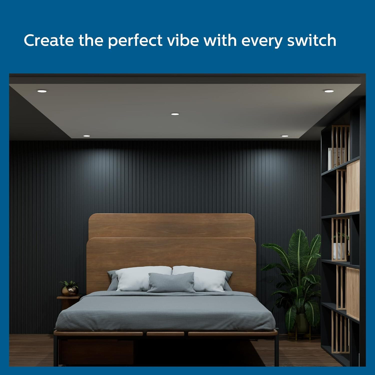 Image of PHILIPS Star Fit 3in1 LED DL 10W Ceiling Light Ceiling Lamp (White)