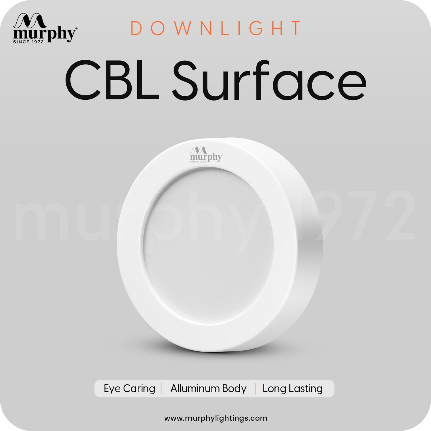 Image of MURPHY LED 9Watts CBL Round Surface Down Light (Warm White) -Pack of 20 Ceiling Light Ceiling Lamp