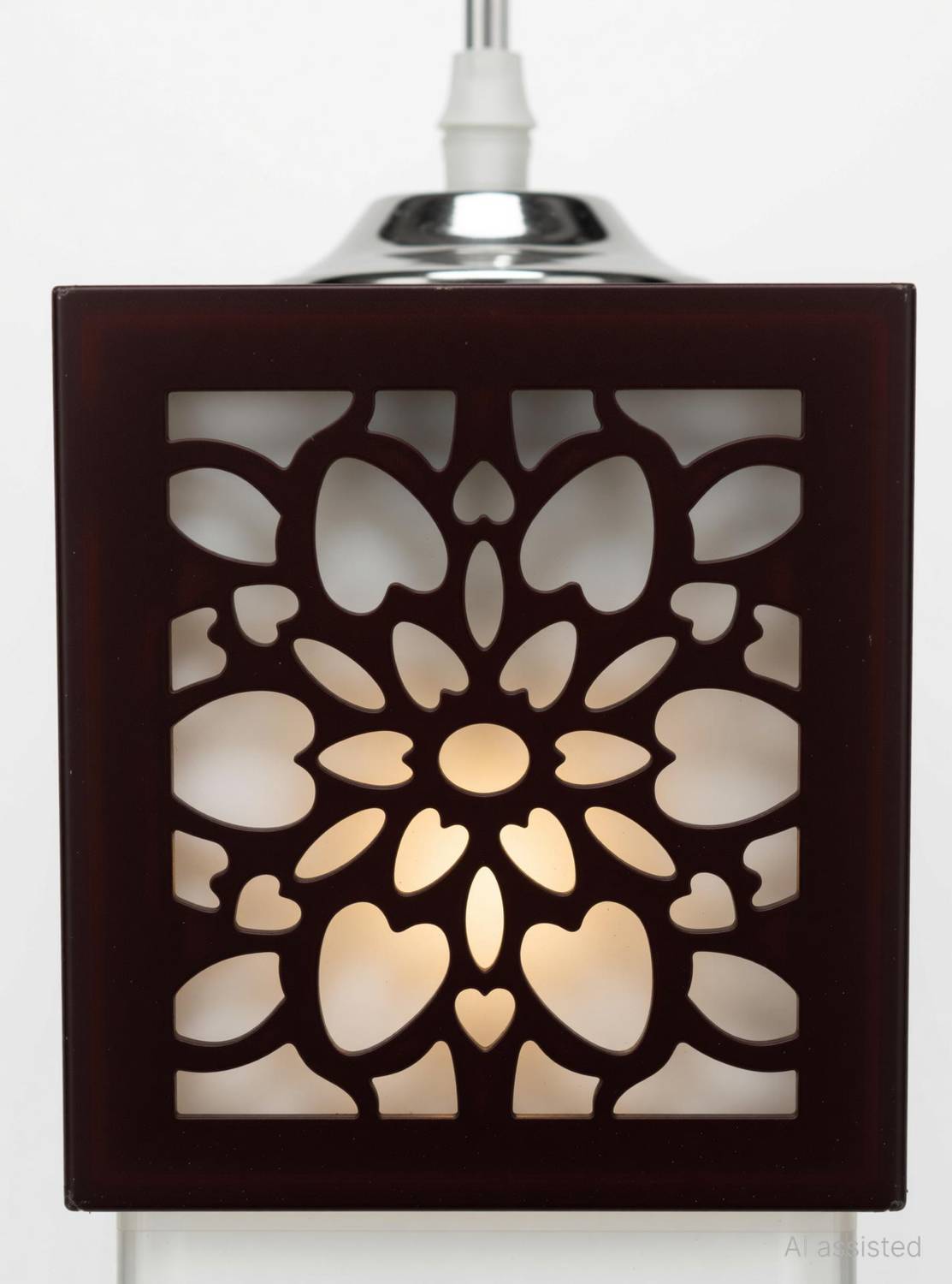 Banke Bihari Glass Handicraft Glass Hanging Light Pendant Lamp Ceiling Lamp