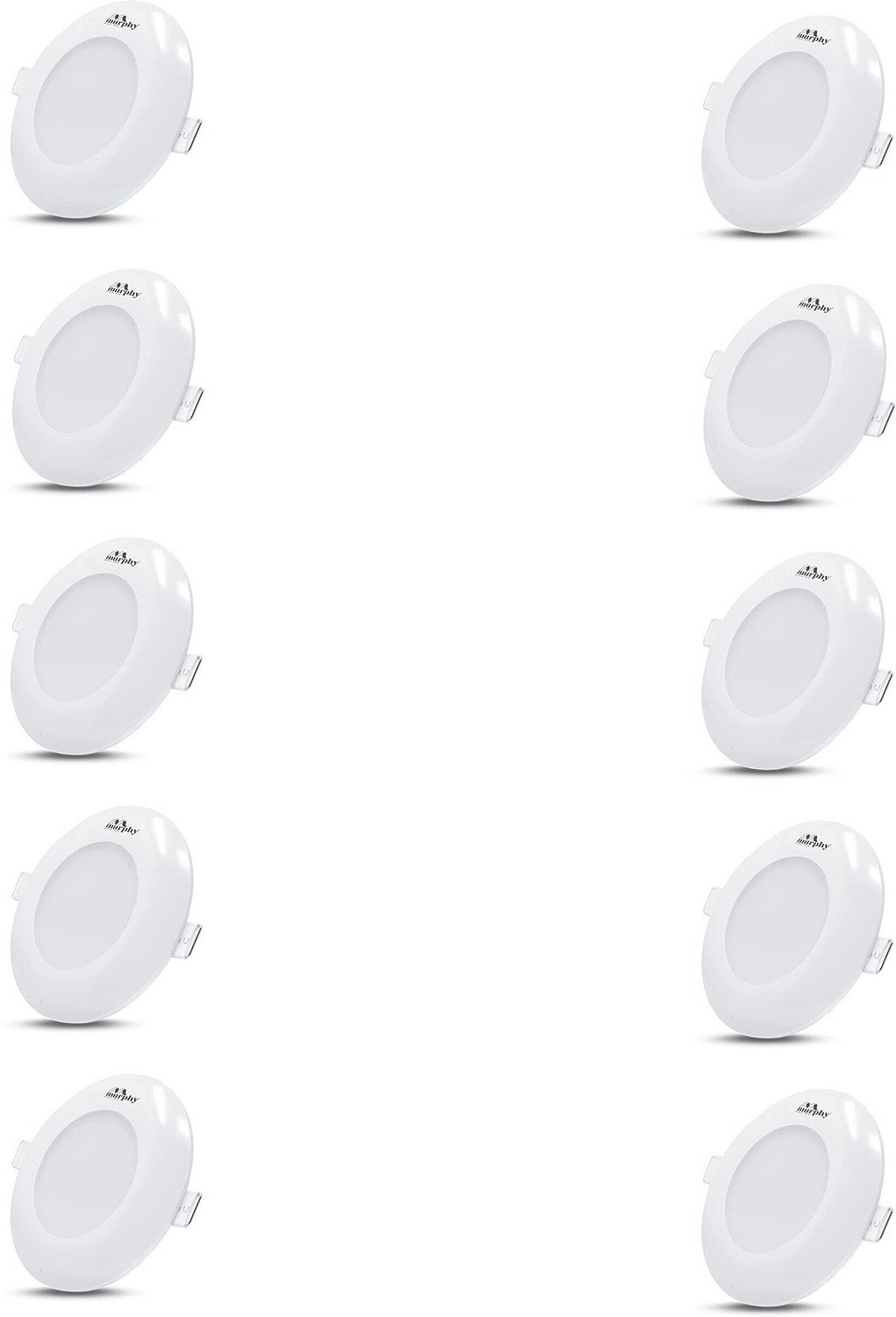 Image of MURPHY 3W Hexa Deep Junction Box LED Down Light (Blue) - Pack of 10 Ceiling Light Ceiling Lamp