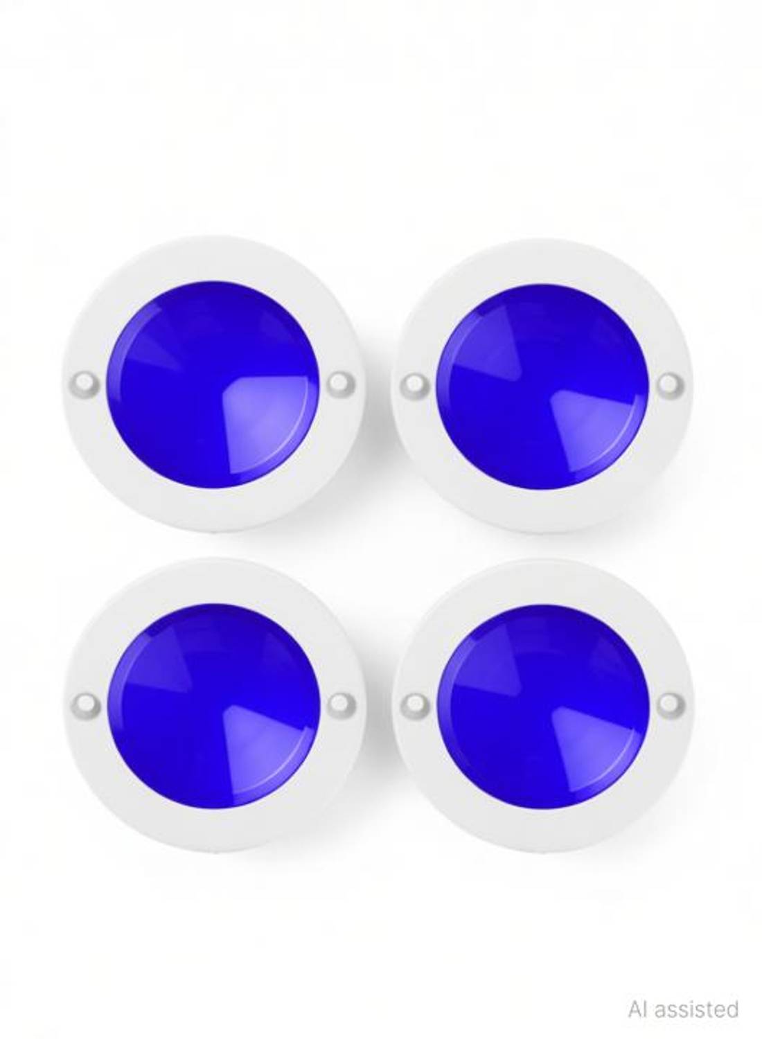 ambert AMBERT 3W LED Cab-lite Surface Light Bulb (Blue) Pack Of-4 Ceiling Light Ceiling Lamp