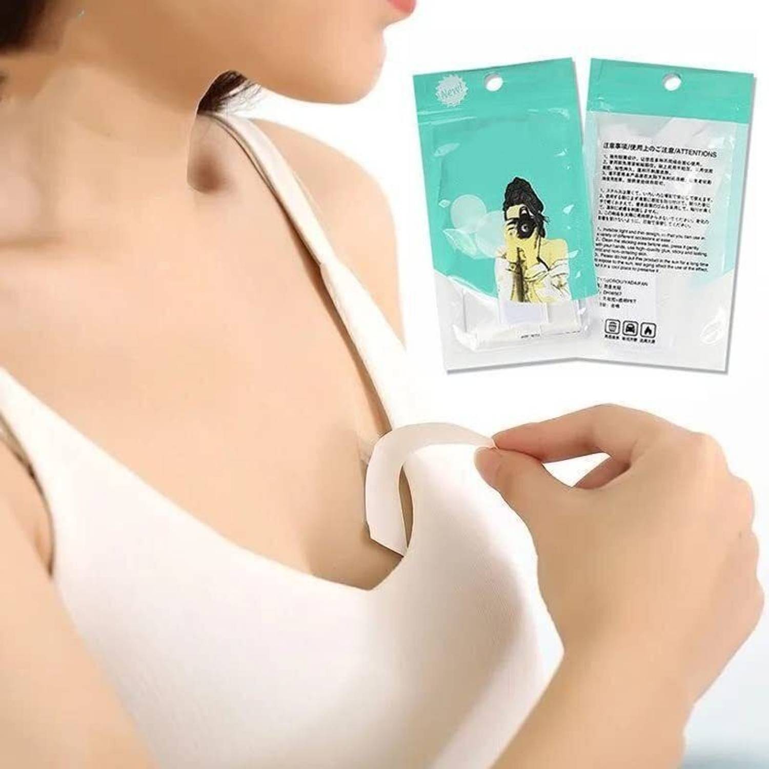 Prozone Double sided 36PCS Body Clothes Tape Invisible Fashion Tape Body Clothing Tape (Manual)