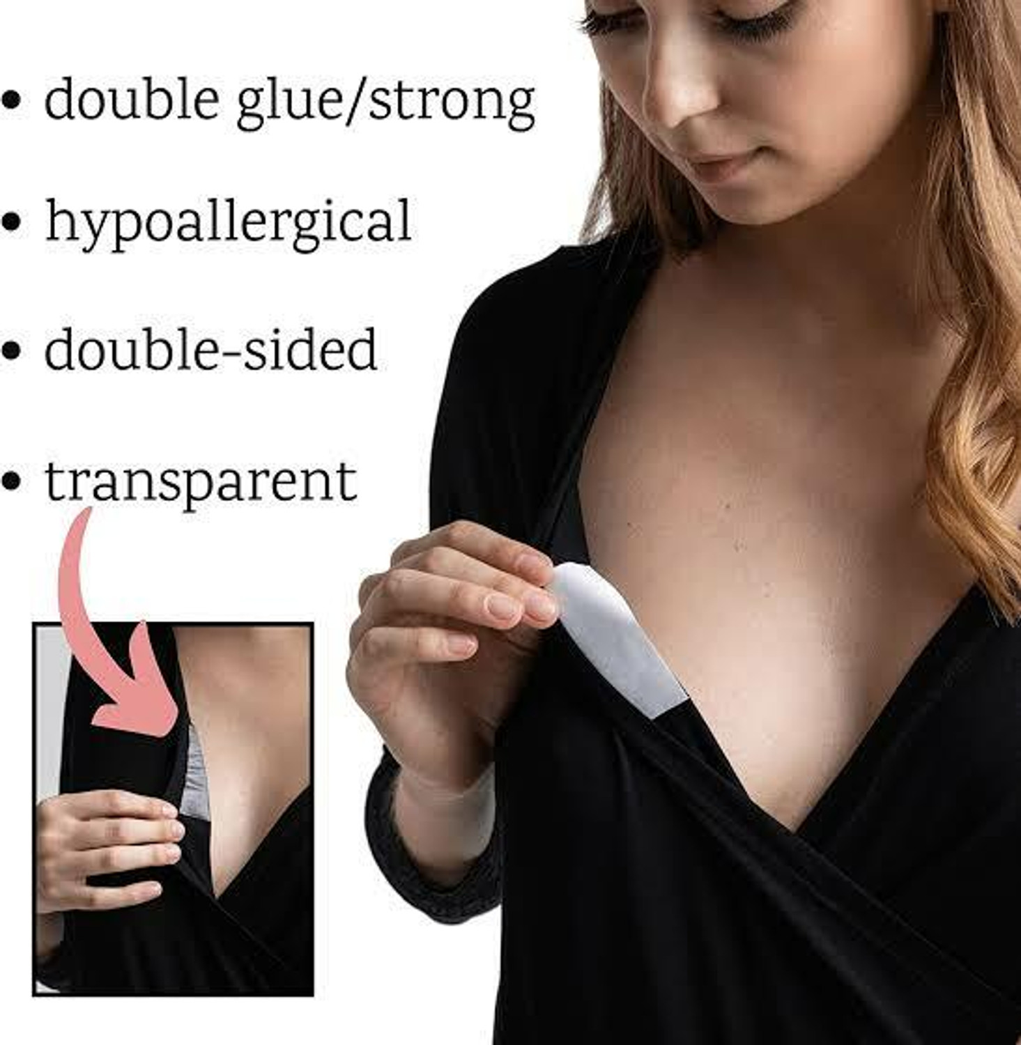 Image of Buyer Choice Double sided Skin and clothing Tape 36 pc (Manual)