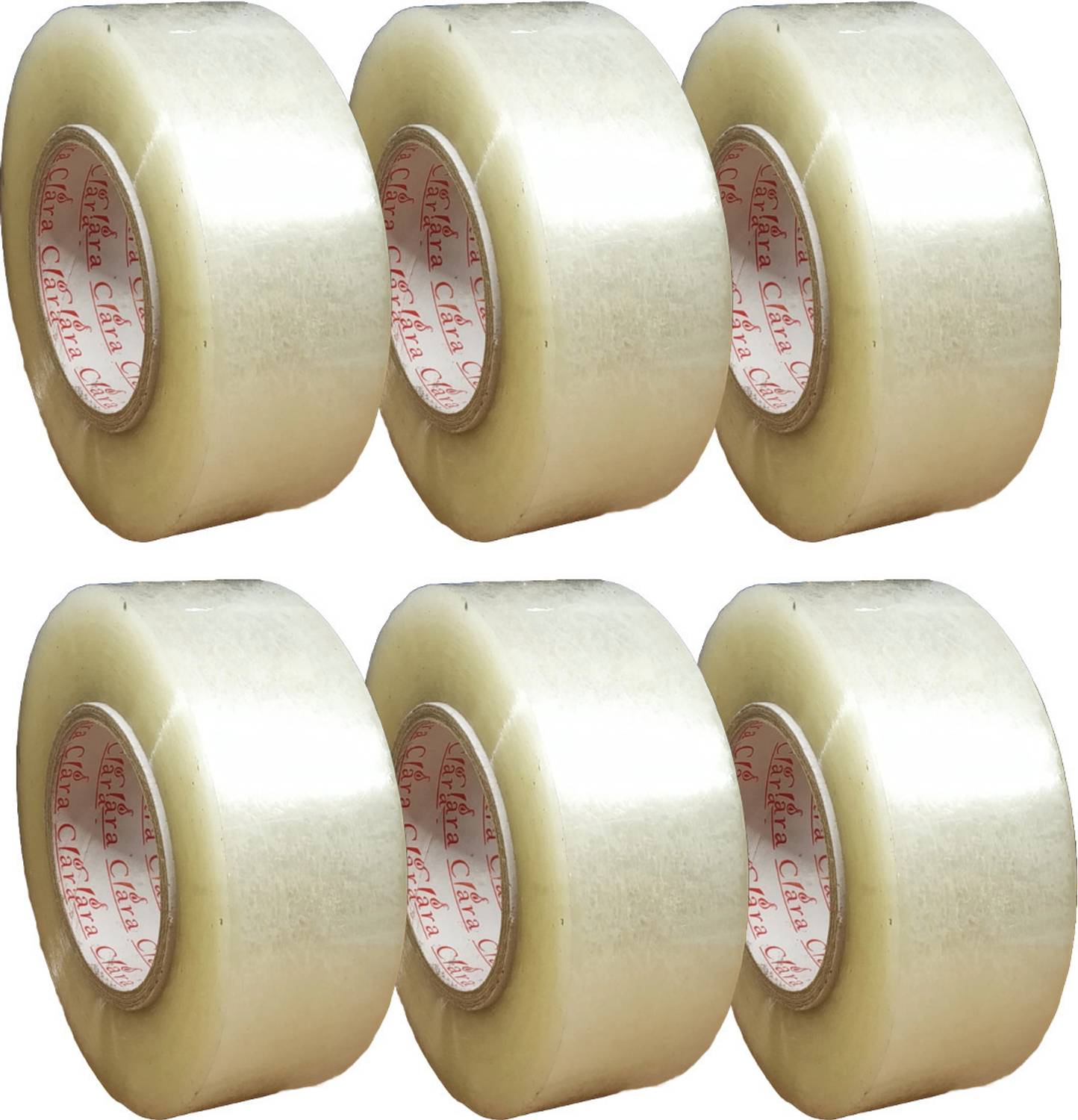 4MECH Premium Quality Single Sided Handheld 300 meter Long, 2 Inch Wide, Cello Tape (Manual)