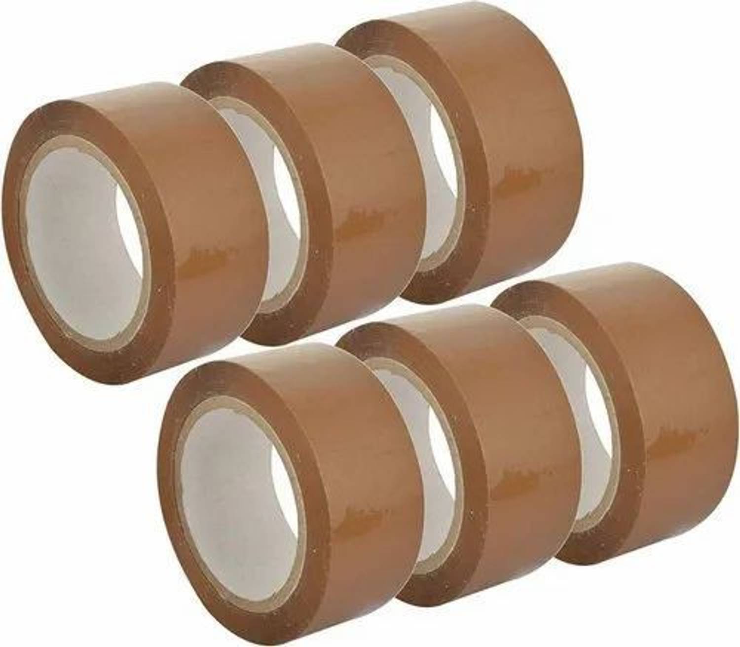 VIMAL WONDER 48 mm or 2 inch x 50 meters Self Adhesive Brown Tape ( Self Adhesive) (Manual)