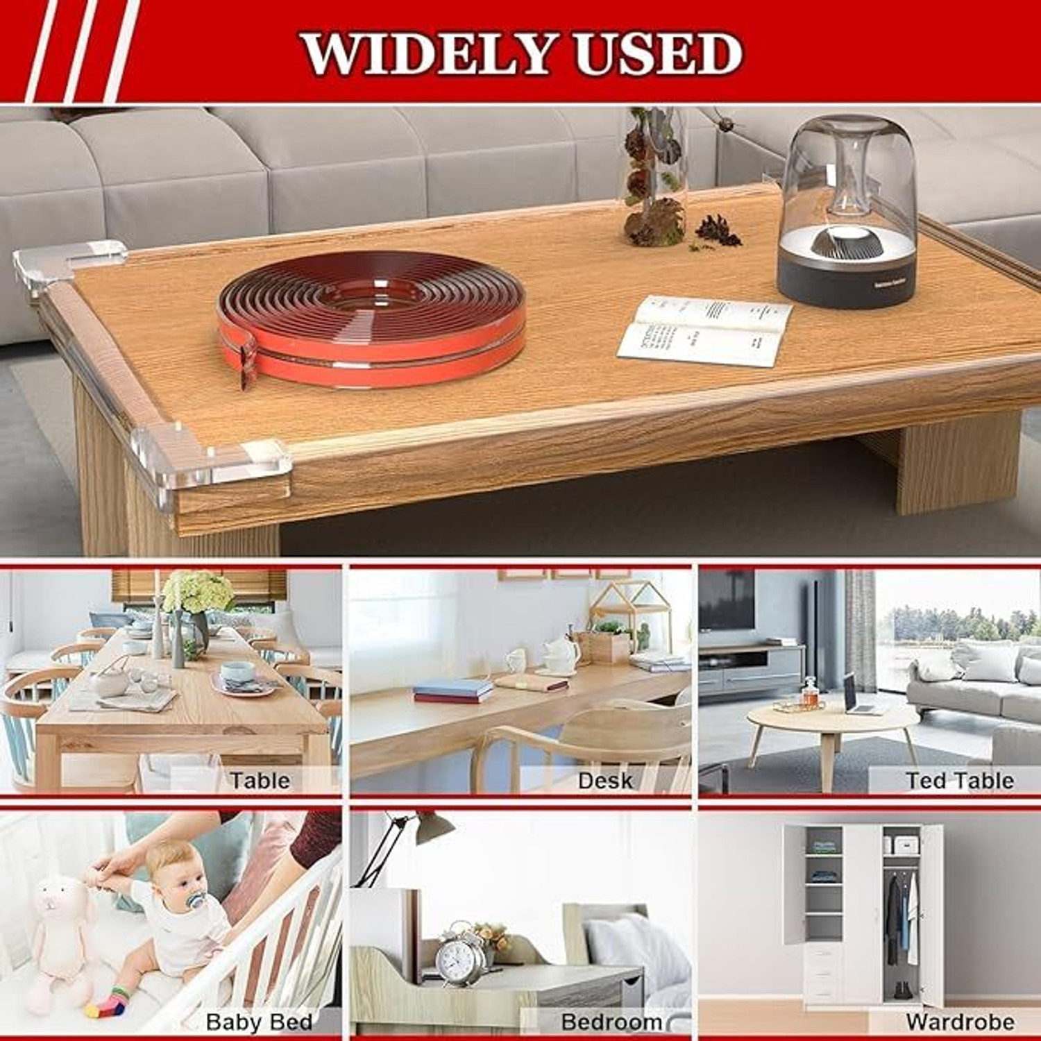 Image of Jiyancreation Singale Sided Manual Dispenser Edge Tape (Manual)
