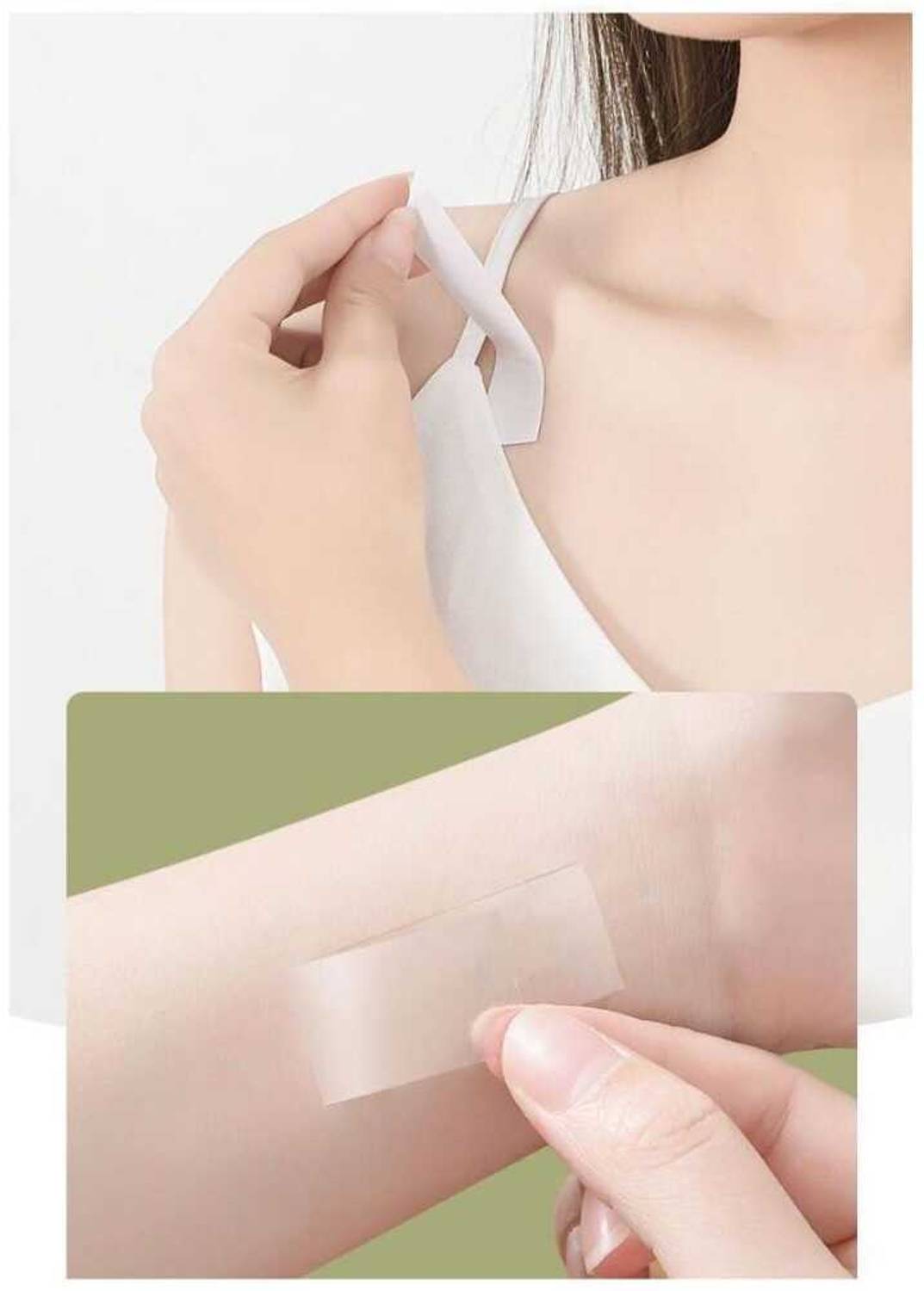 Buyer Choice Premium Quality Double sided skin & clothing Fashion Beauty Tape,Strong Adhesive Fabric and Skin Friendly,Gentle to stick on Skin & clothes Both For Men & Women Dress Tape for women Backless Support, Strapless Dresses, Hidden Bra Straps (Manual)