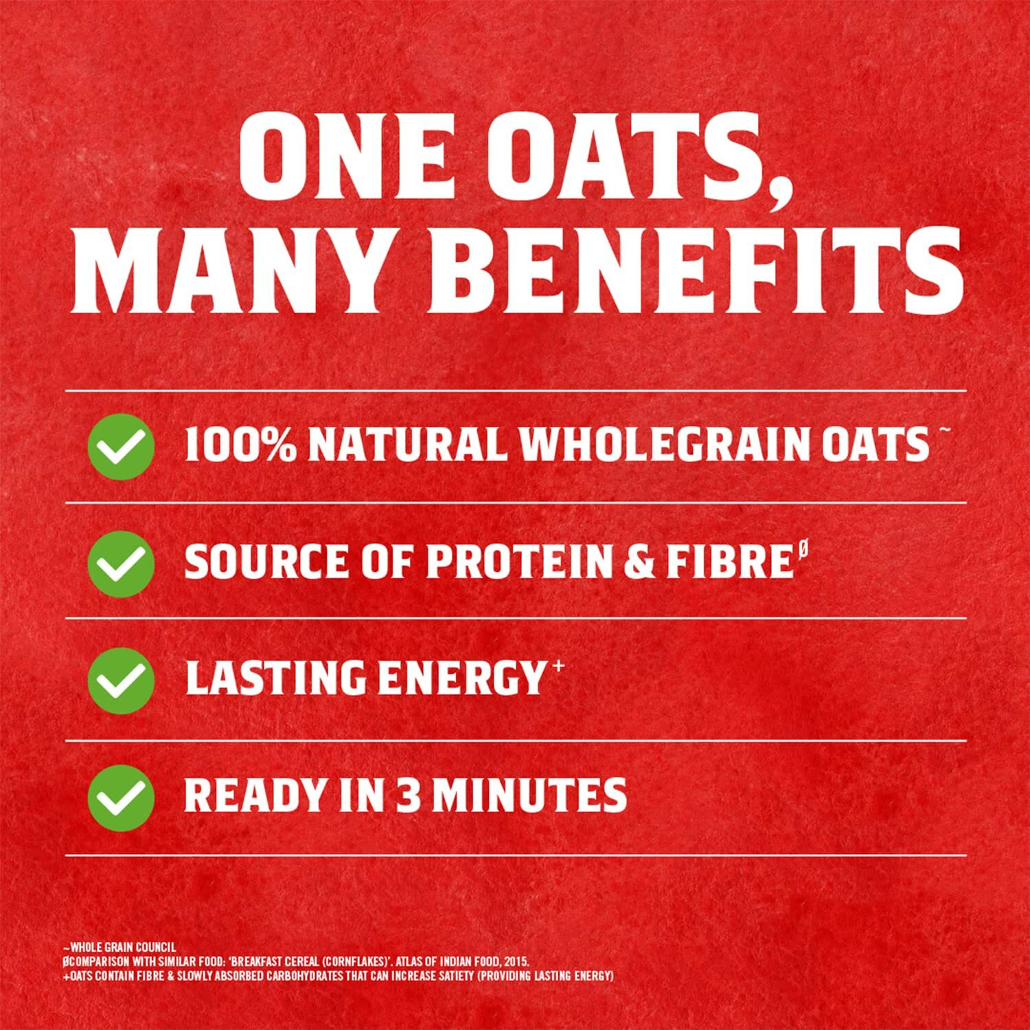 Image of Quaker OATS MEAL PACK OF 2 (1000GRAMS + 400GRAMS) Vacuum Pack