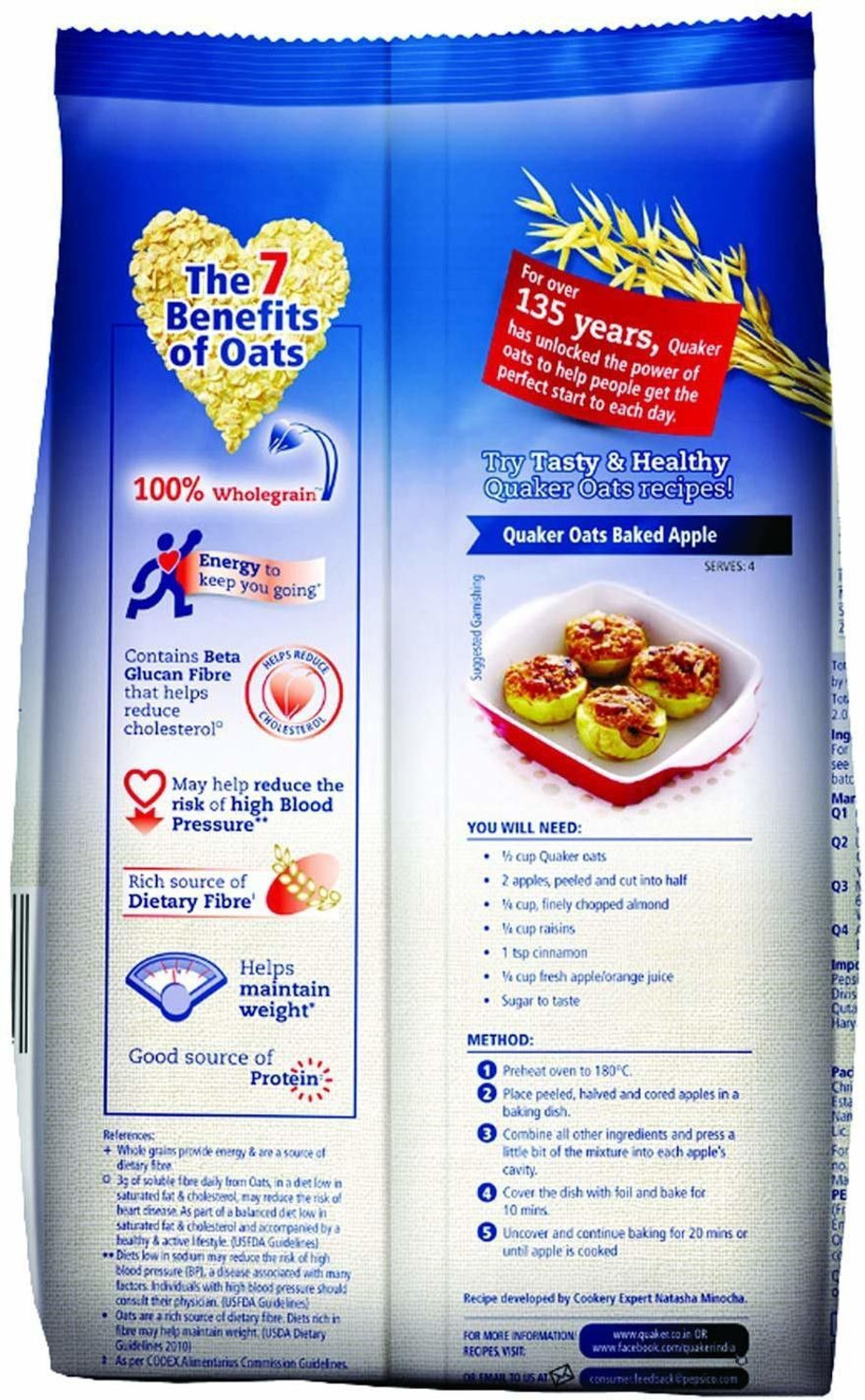 Image of Quaker Oats - 1 kg Pouch